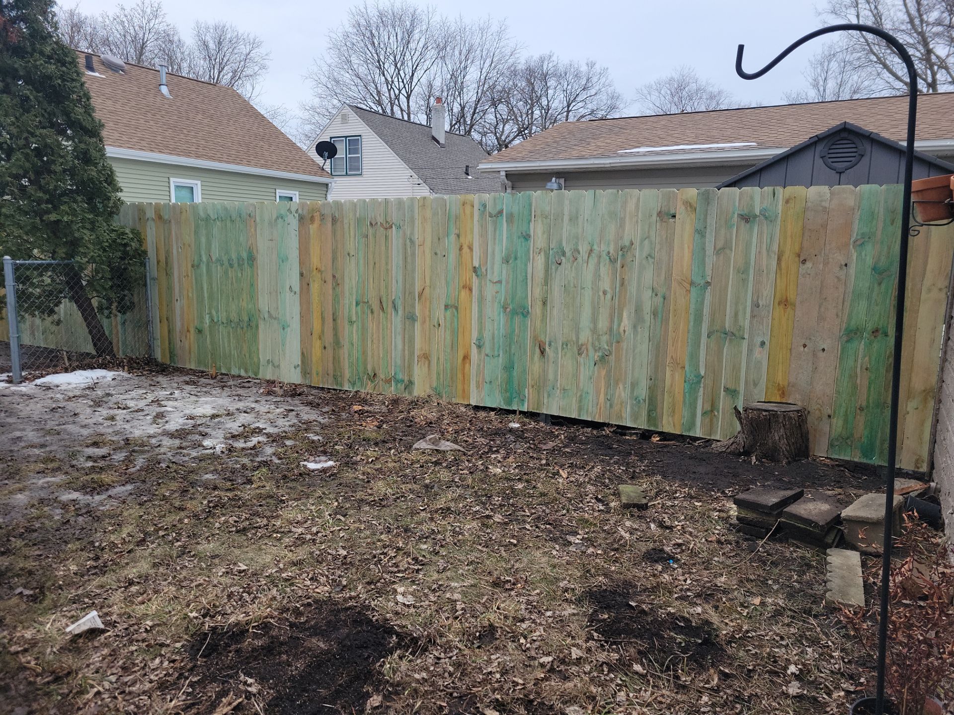 Wood Privacy Fence Installation and Replacement in Waterloo by Perfect Picket Fence and Stain