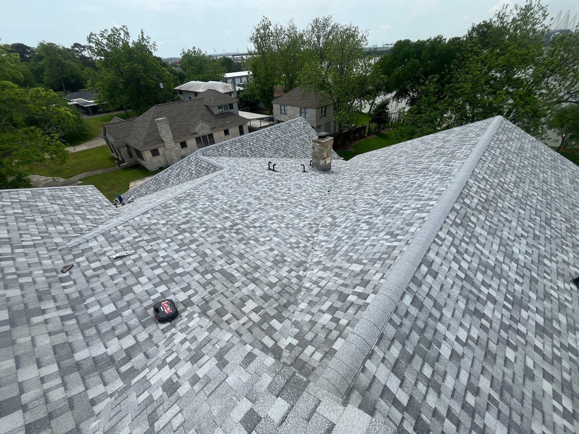 Residential Roofing Installation using Owen's Corning Duration (Lifetime) Shingles by Roof Repair Company
