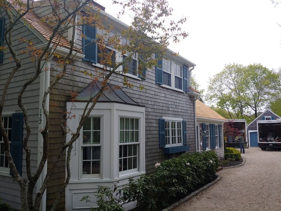 Gutter Installation using 4x5 FiberGlass Gutter with Moulding by Gutter Pro Enterprises