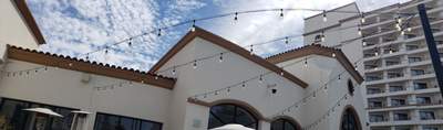Hilton Waterfront Bistro Light Install