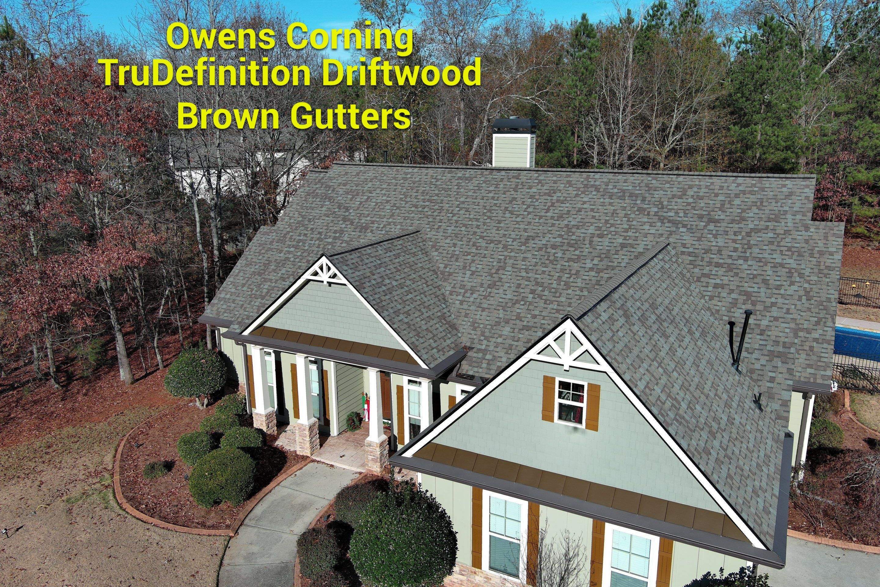 New roof installation and shingle colors by Rhino Restoration