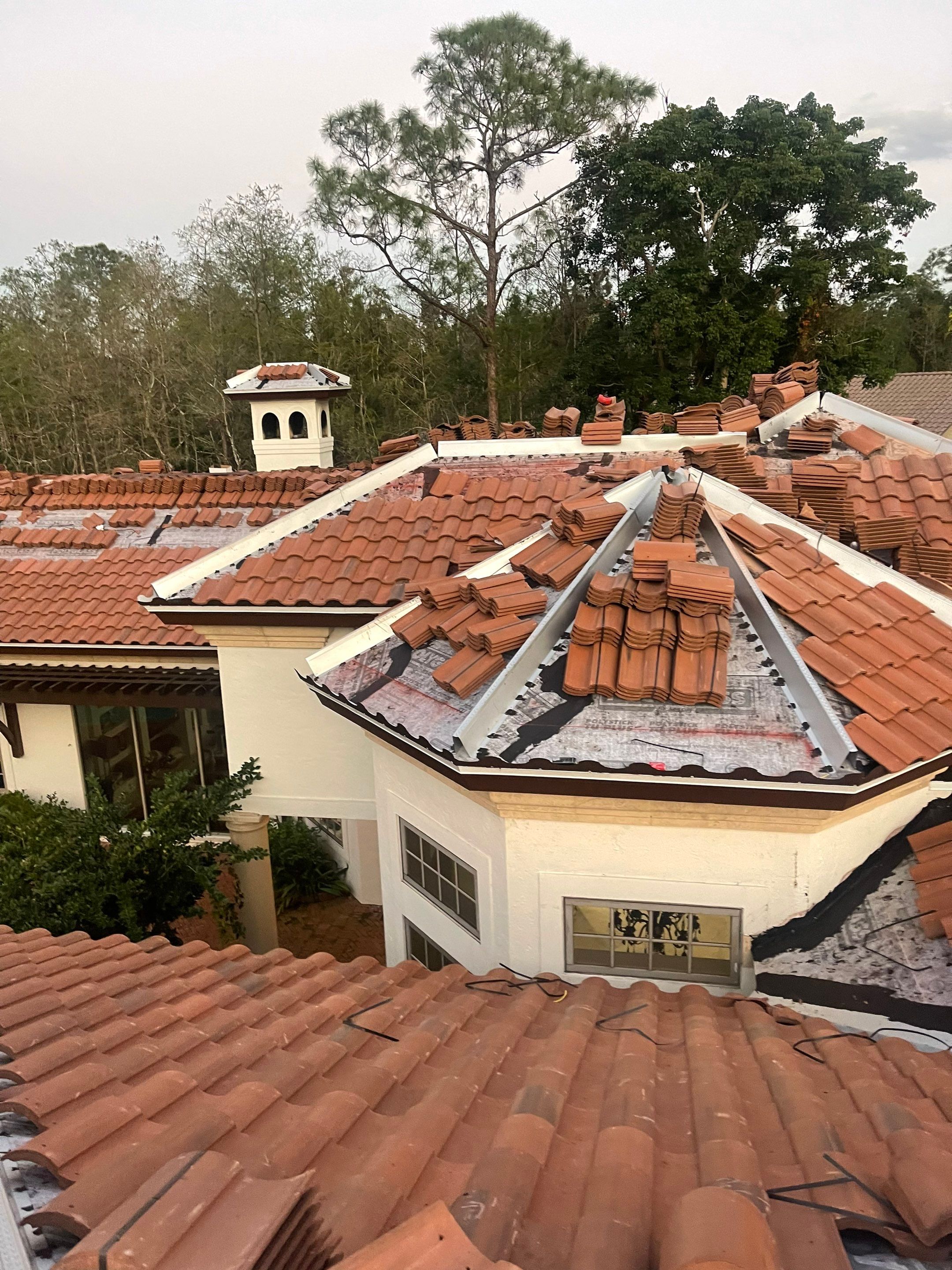 Residential Concrete Tile Replacement in Naples, FL by International Roofing