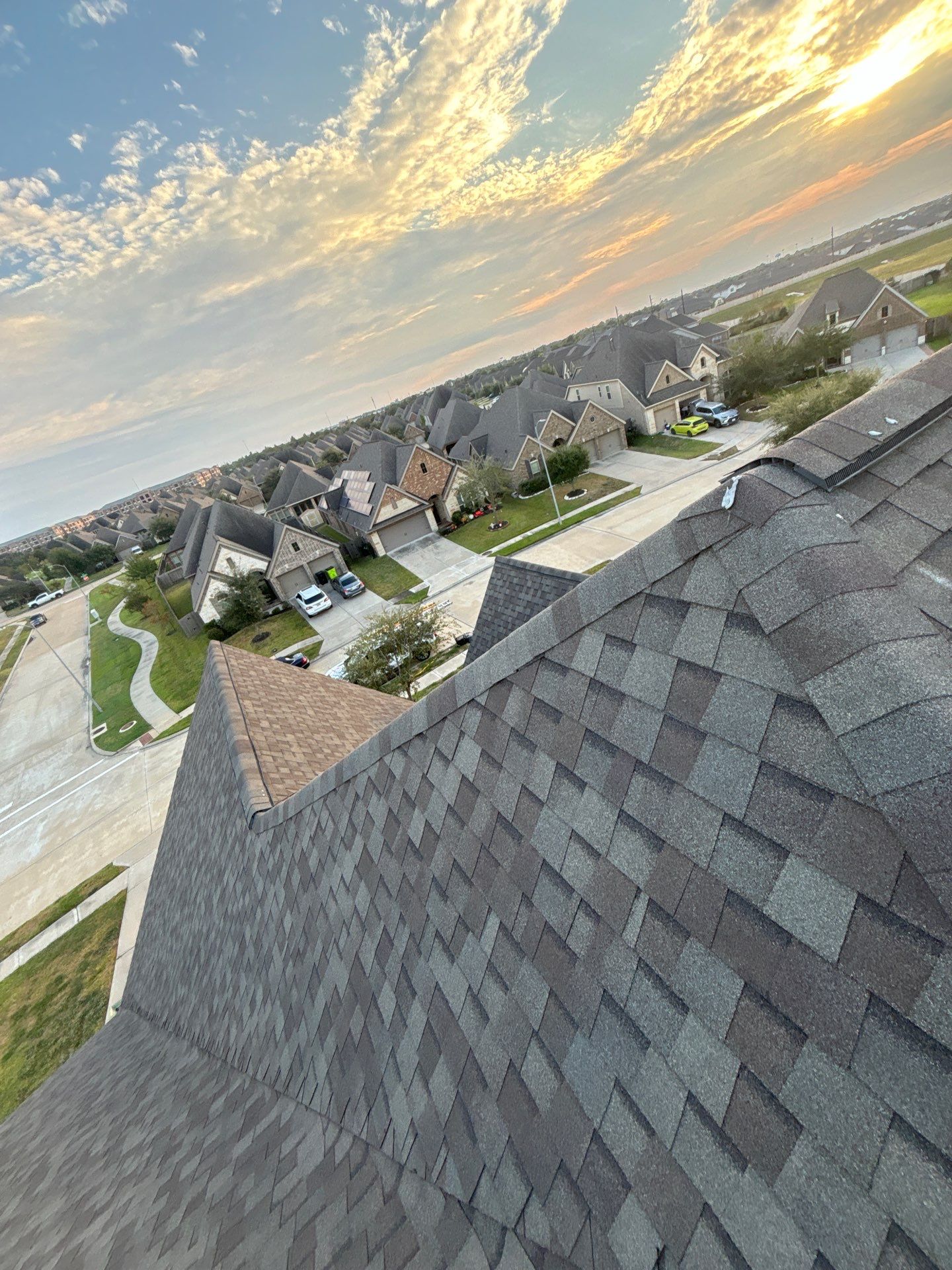 Residential Roofing Repair using Owen's Corning Duration (Lifetime) Shingles by Roof Repair Company