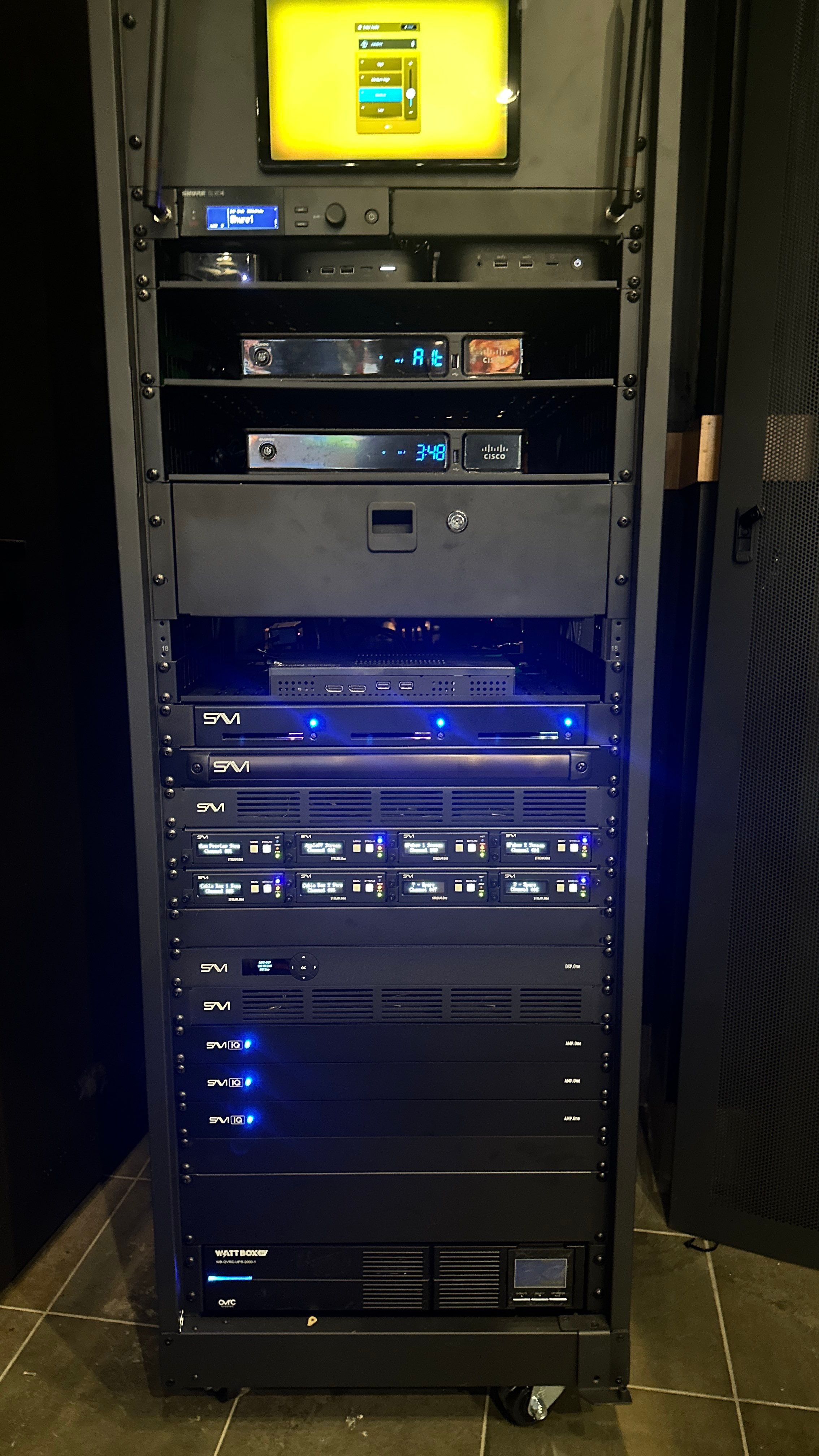 Sportsbar IP Video install by AVSi