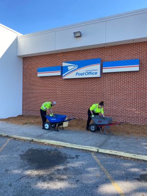 US Post Office | Mulch Installation