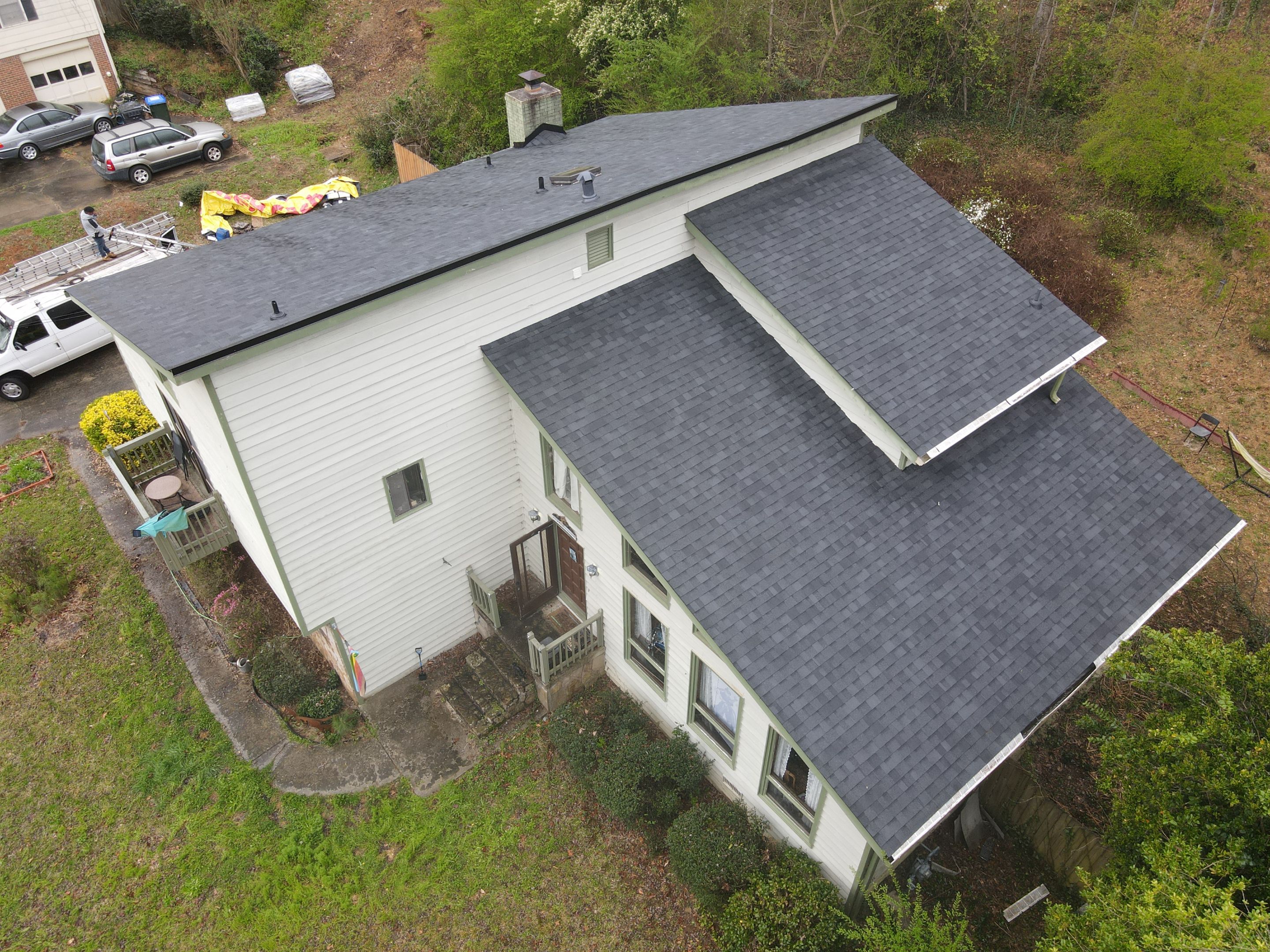 Oakridge TruDef Twilight Black Residential Roofing Installation by Inspector Roofing and Restoration