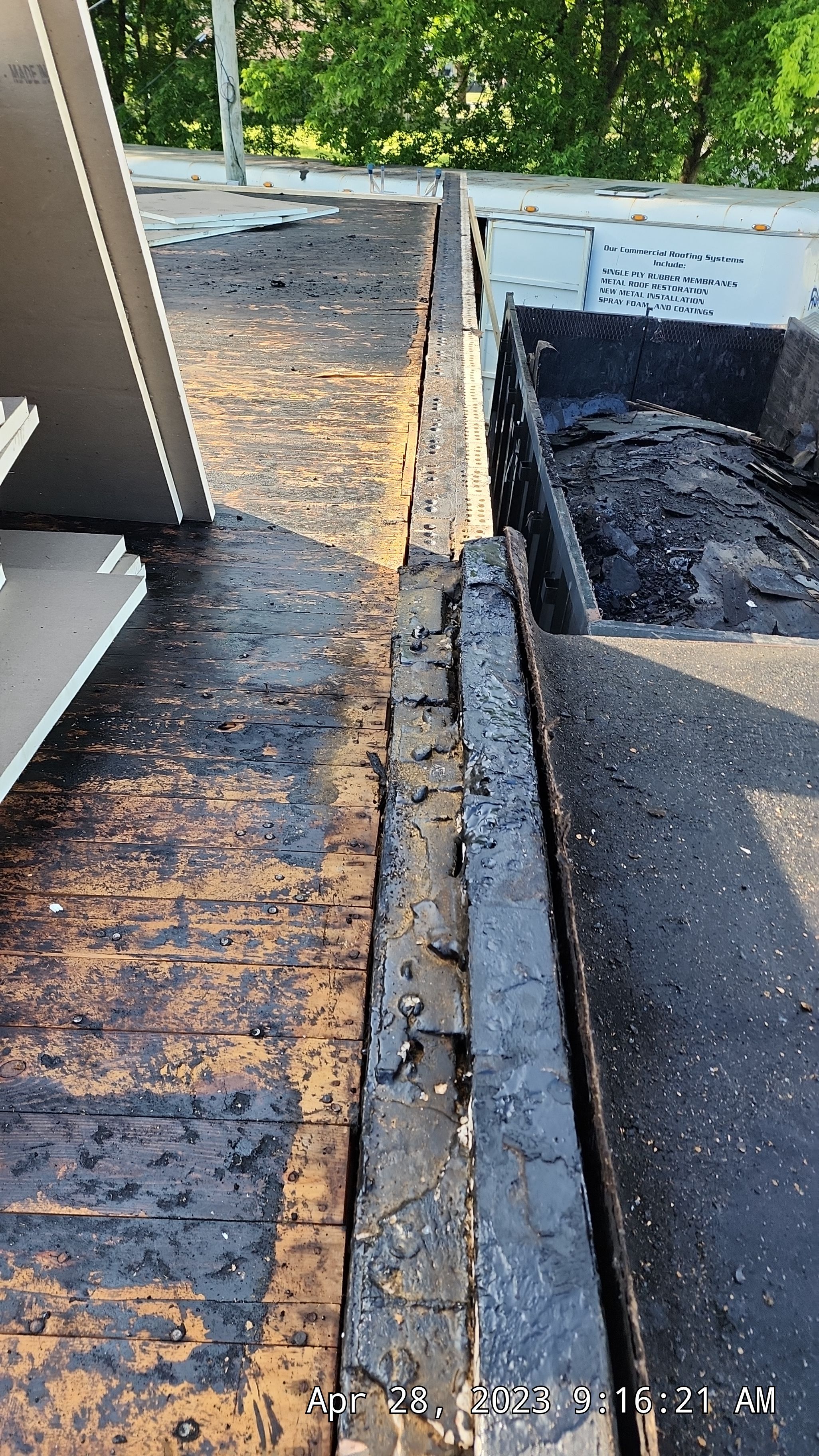 Store Building in Hope by Hostetler Roofing