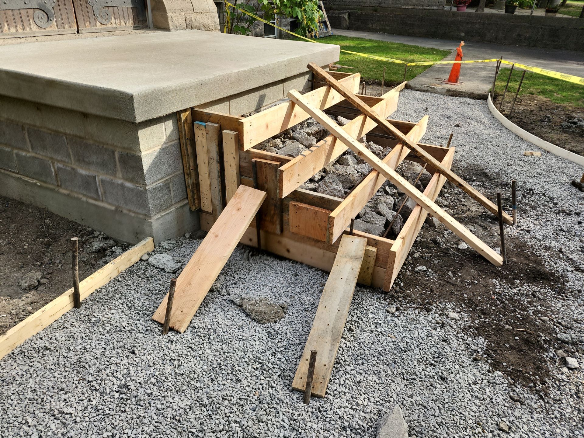 Concrete and Porch by Ivy Lea Construction