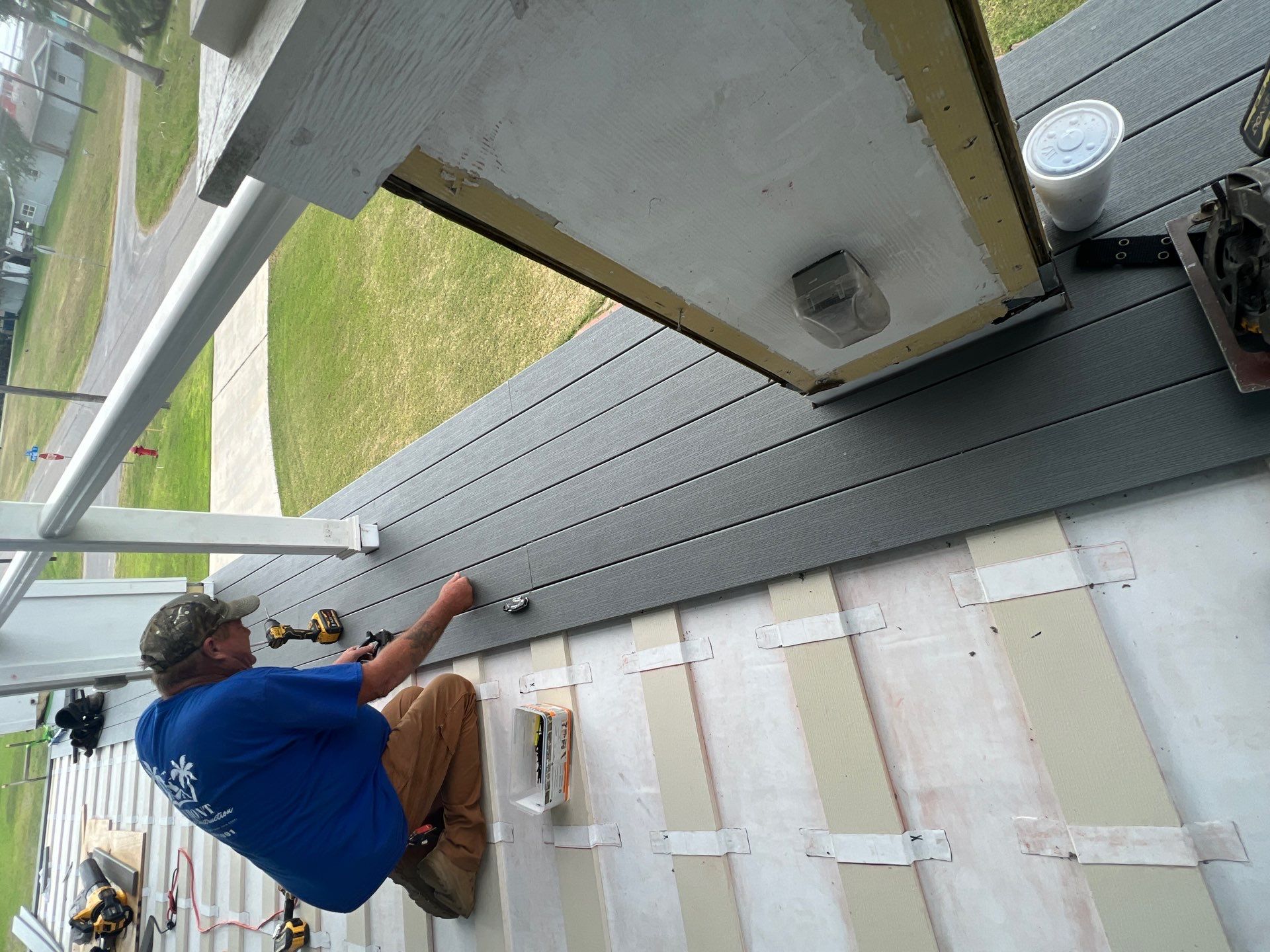 Portland Shore Porch Build by Bayfront Roofing and Construction