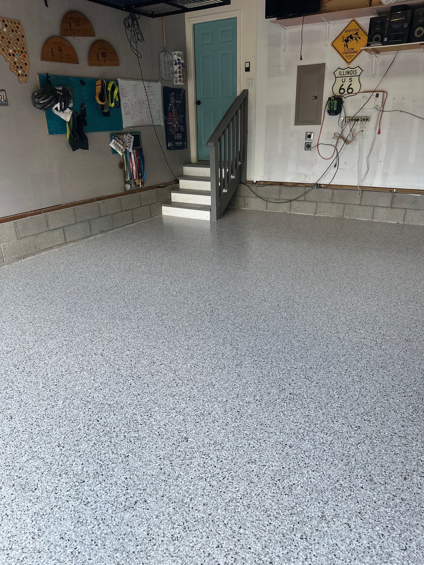 Garage Floor Coating using Coyote by My Garage Floor Guys