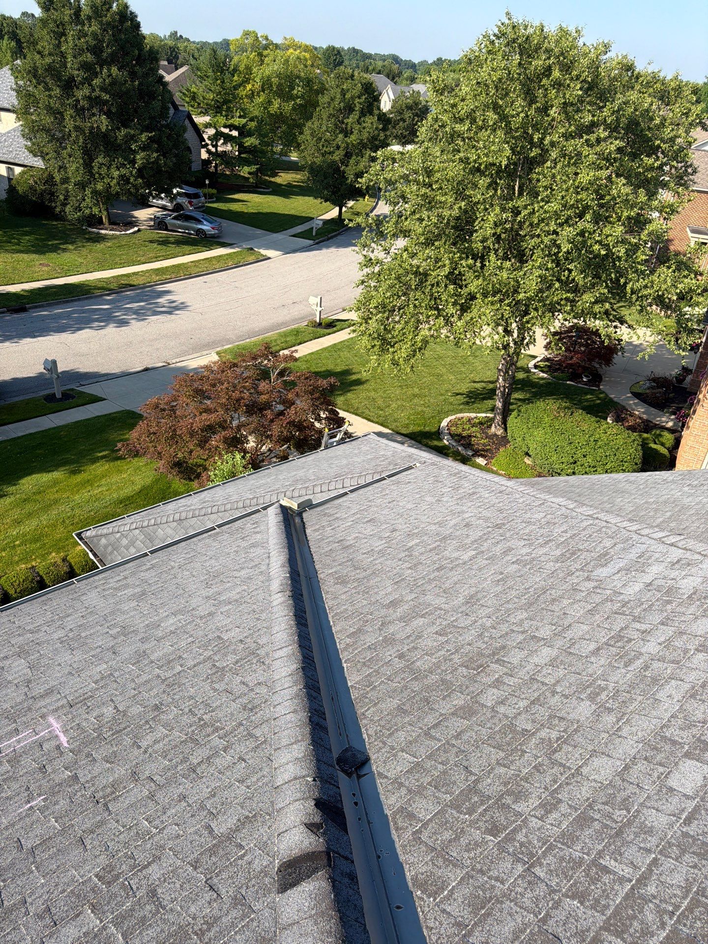 Asphalt Shingle Roof Replacement for Stucco Residence in Westerville by Assured Restoration