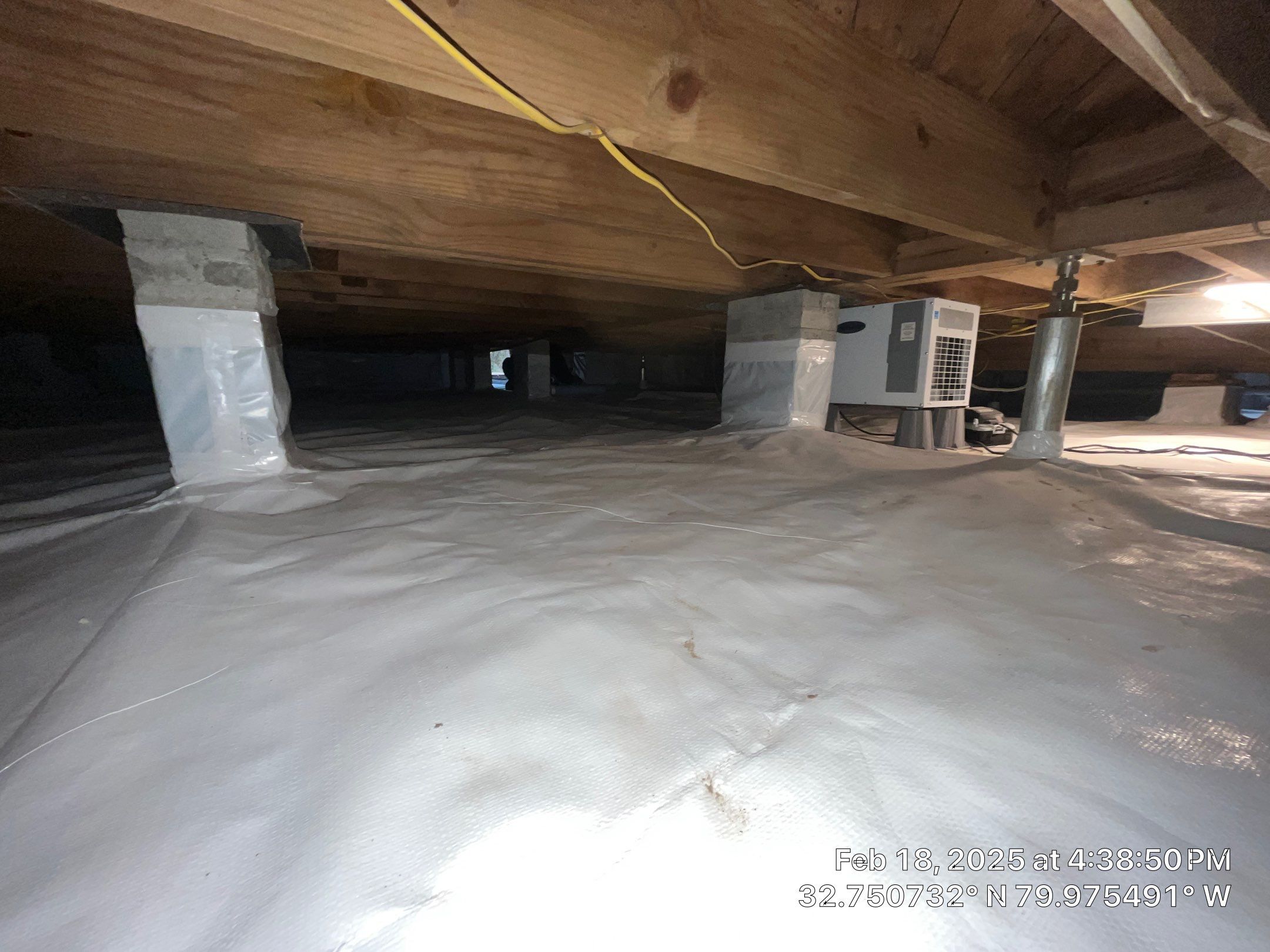 Crawlspace Encapsulation and Mold Remediation by EAS Environmental, LLC.