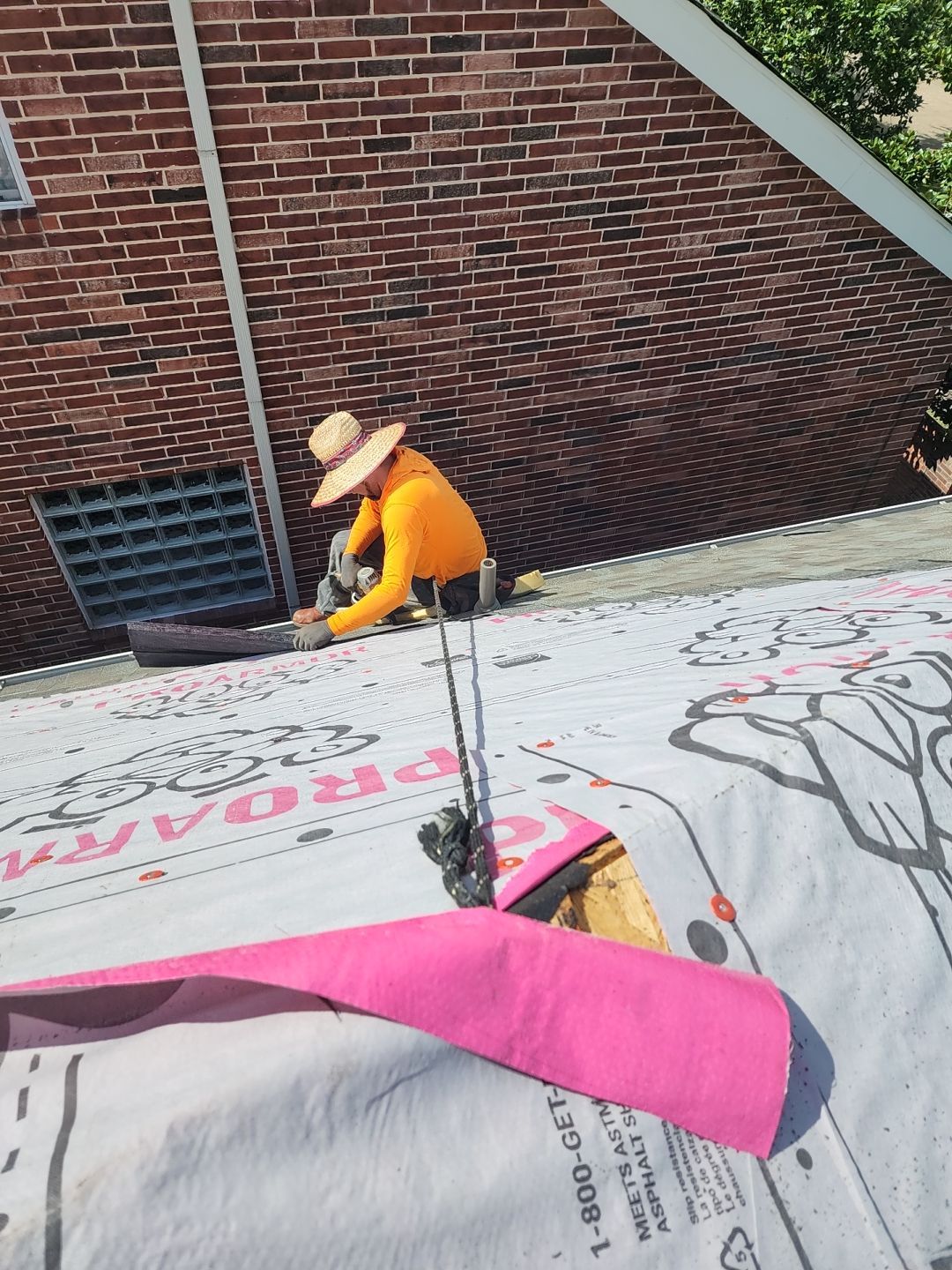 Residential Roofing Installation using Owen's Corning Duration (Lifetime) Shingles by Roof Repair Company