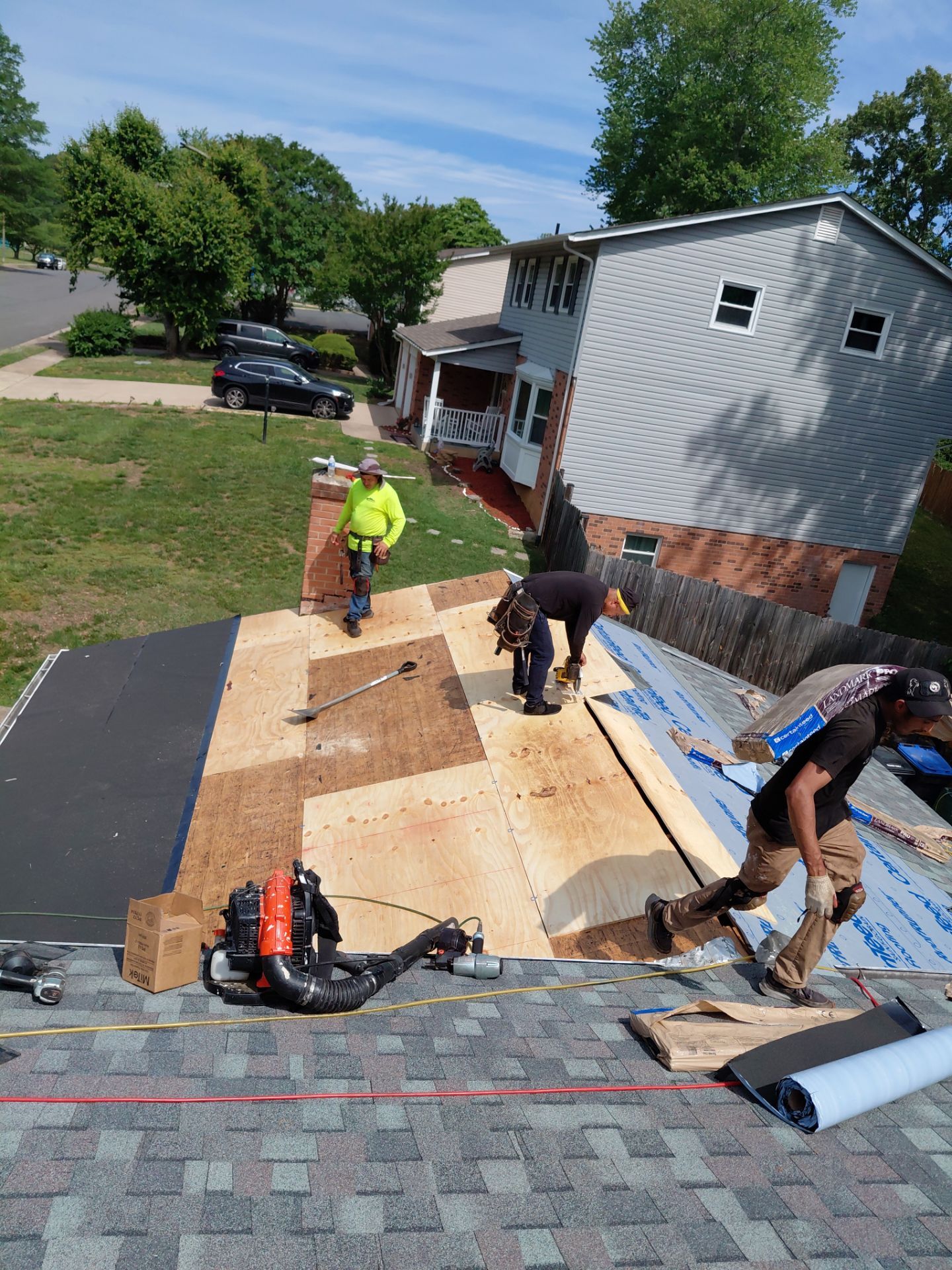 Montclair: Residential Roof Replacement with CertainTeed Landmark Pro in Max Def Colonial Slate by RM Banning, Inc.