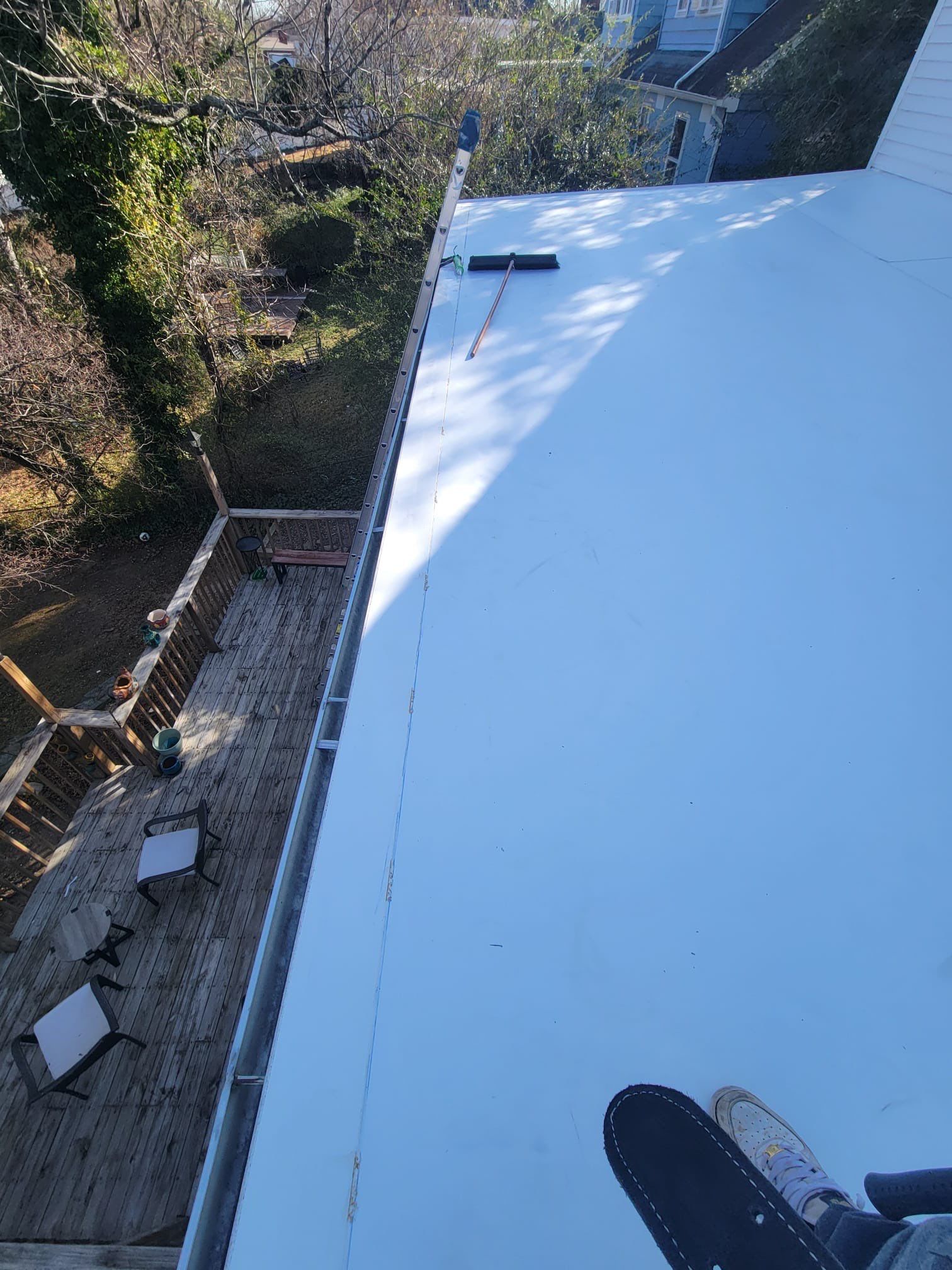 Residential Roofing Installation using GAF Everguard TPO by USA Storm Roofing and Construction Group