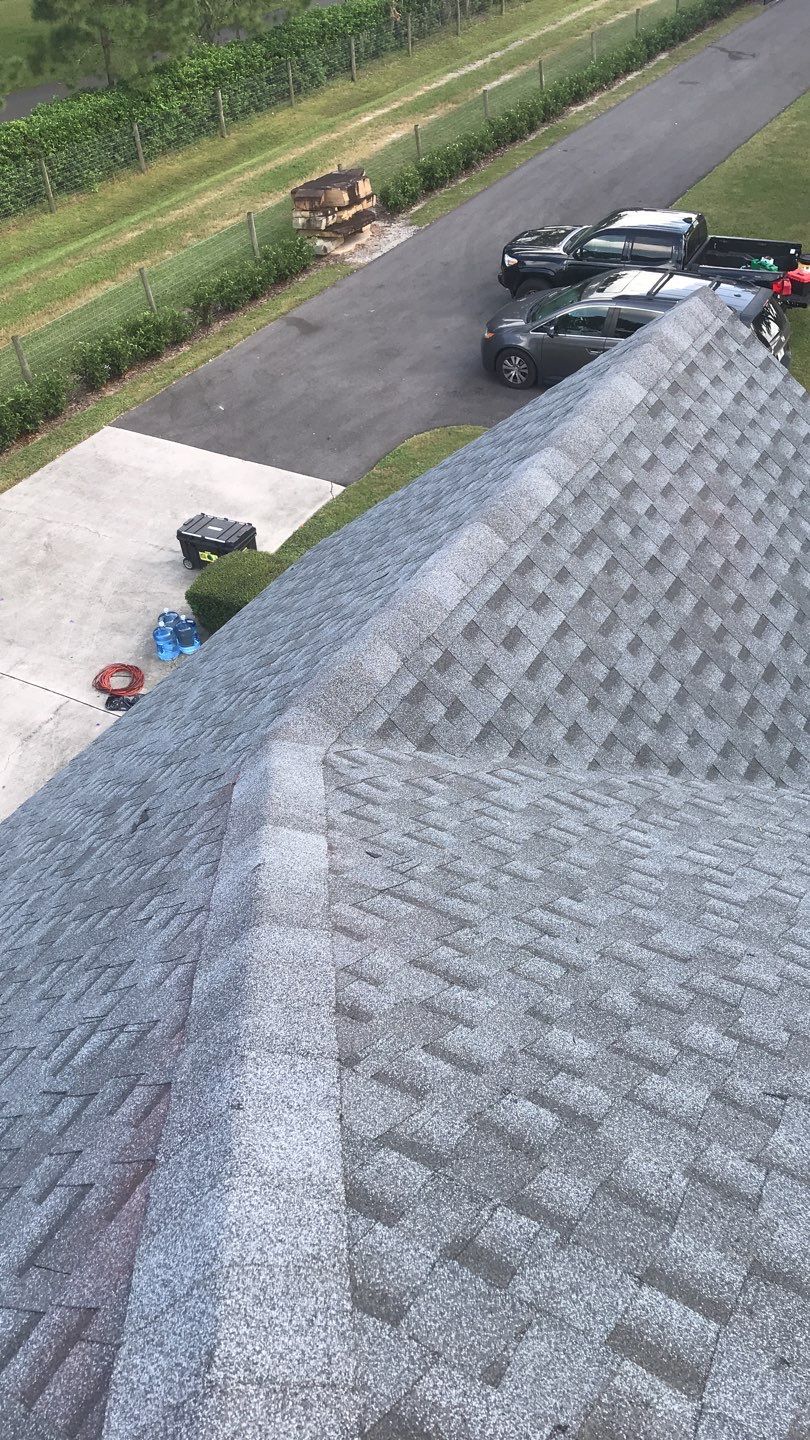 Residential Roofing Installation using GAF HDZ Shingles by Protek 