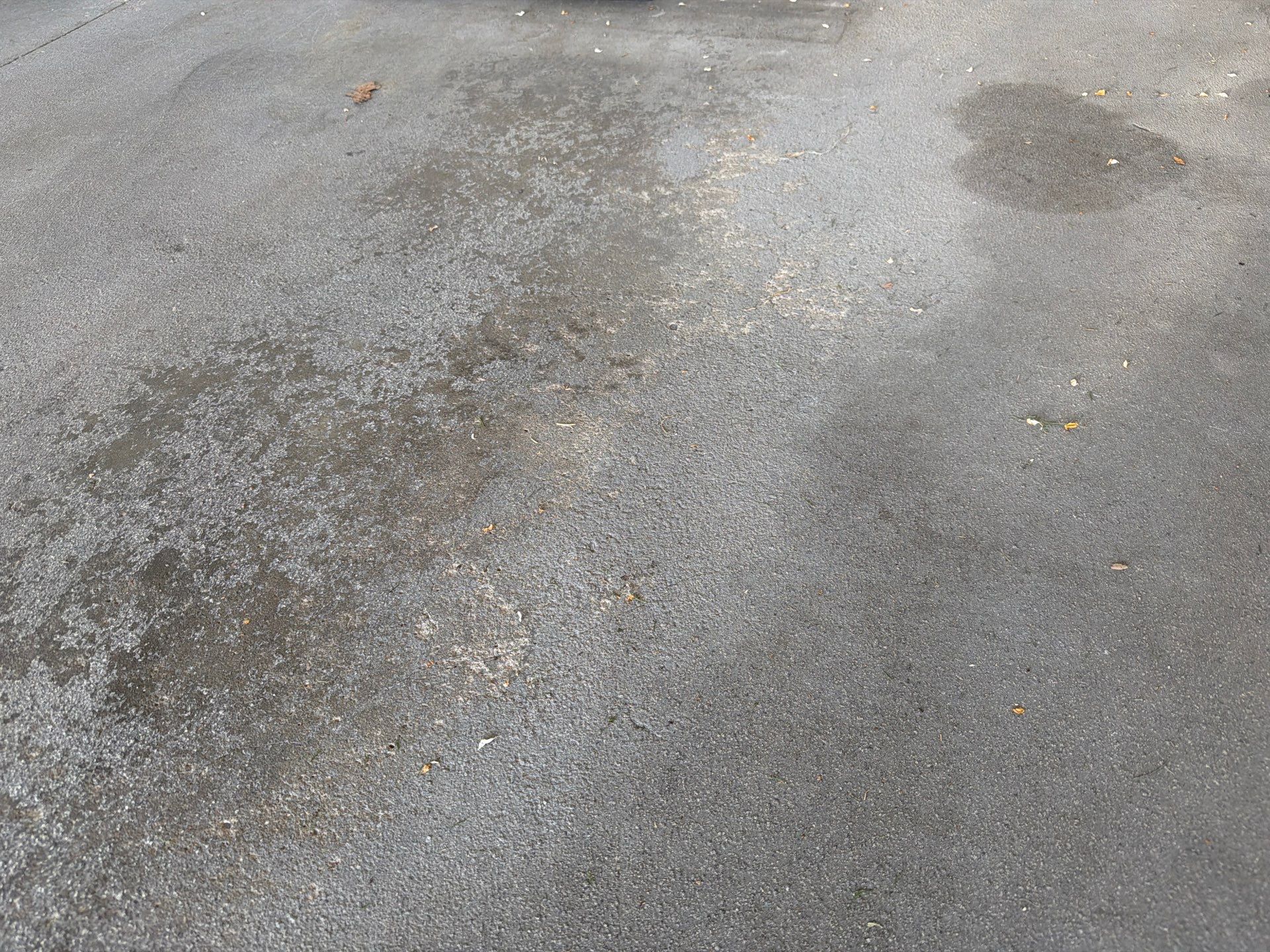 Sioux Falls Garage Floor Coating with Nightfall Decorative Chips by Select Painting, Coatings & Garage Cabinets