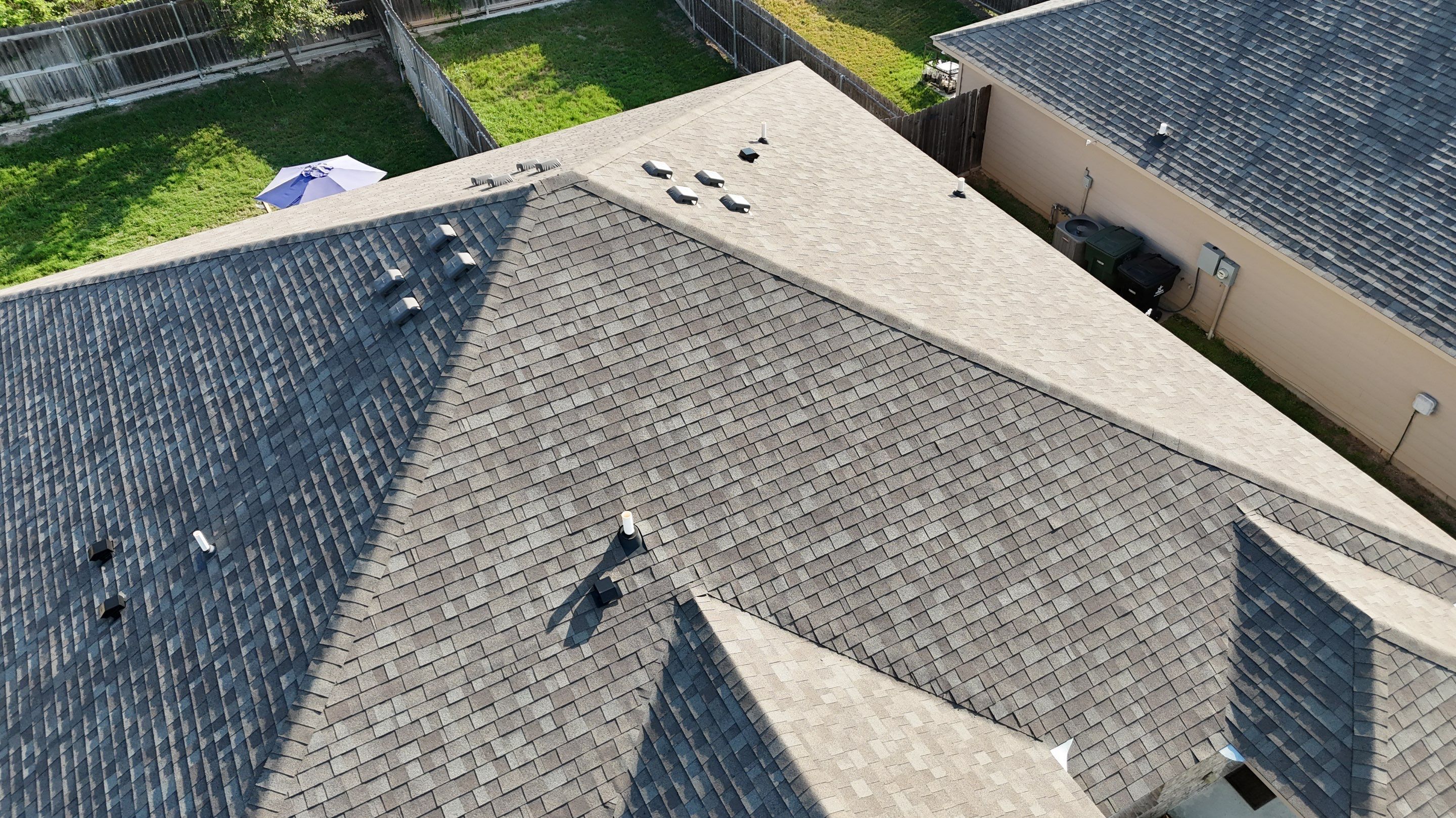 Hail Damage Duplex Roof Replacement & Ventilation Upgrade — South Temple, TX by ROAM Roof & Solar