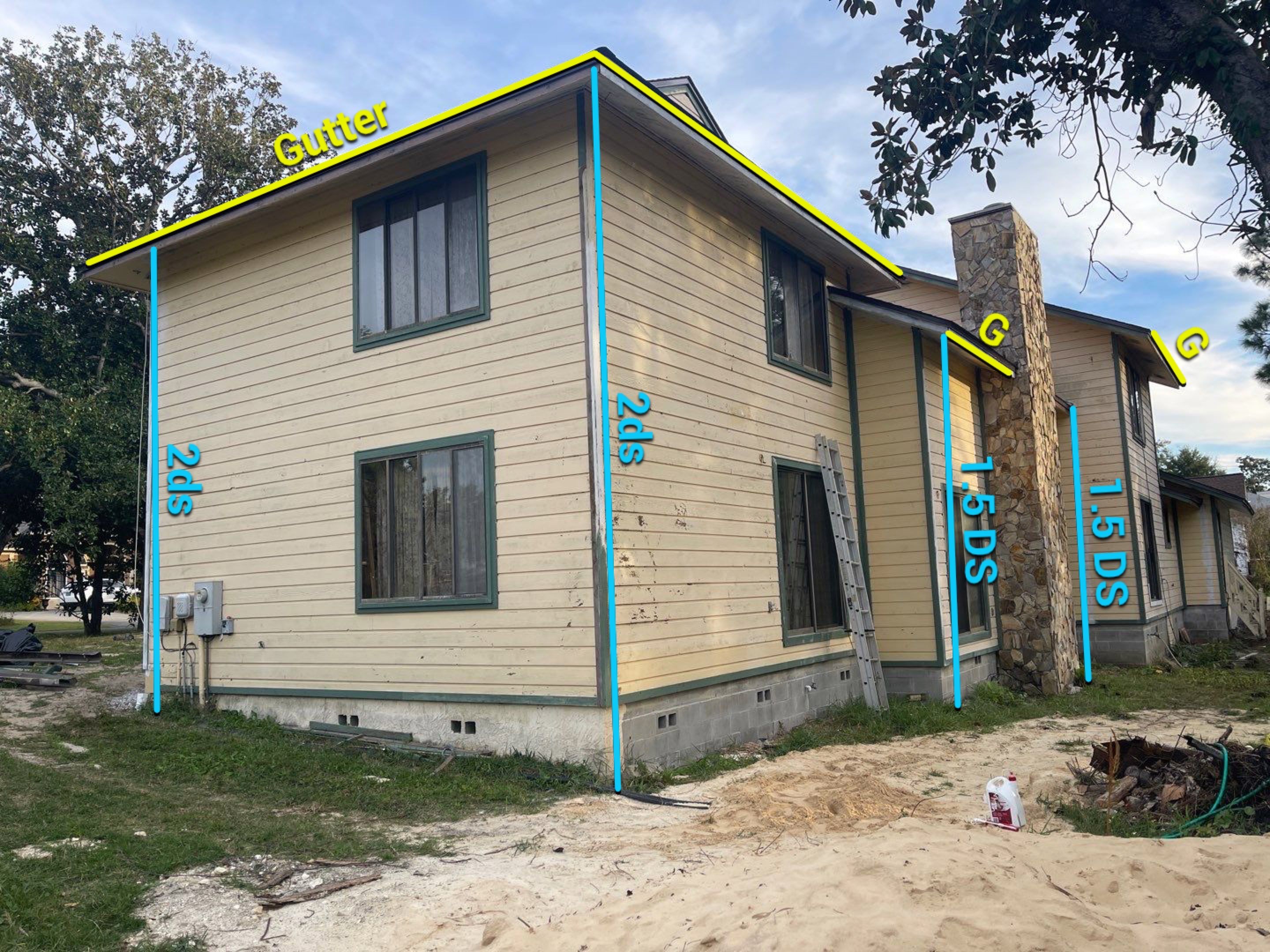 Heavy-Duty Commercial Downspouts in Panama City Beach FL by Gutter Professors