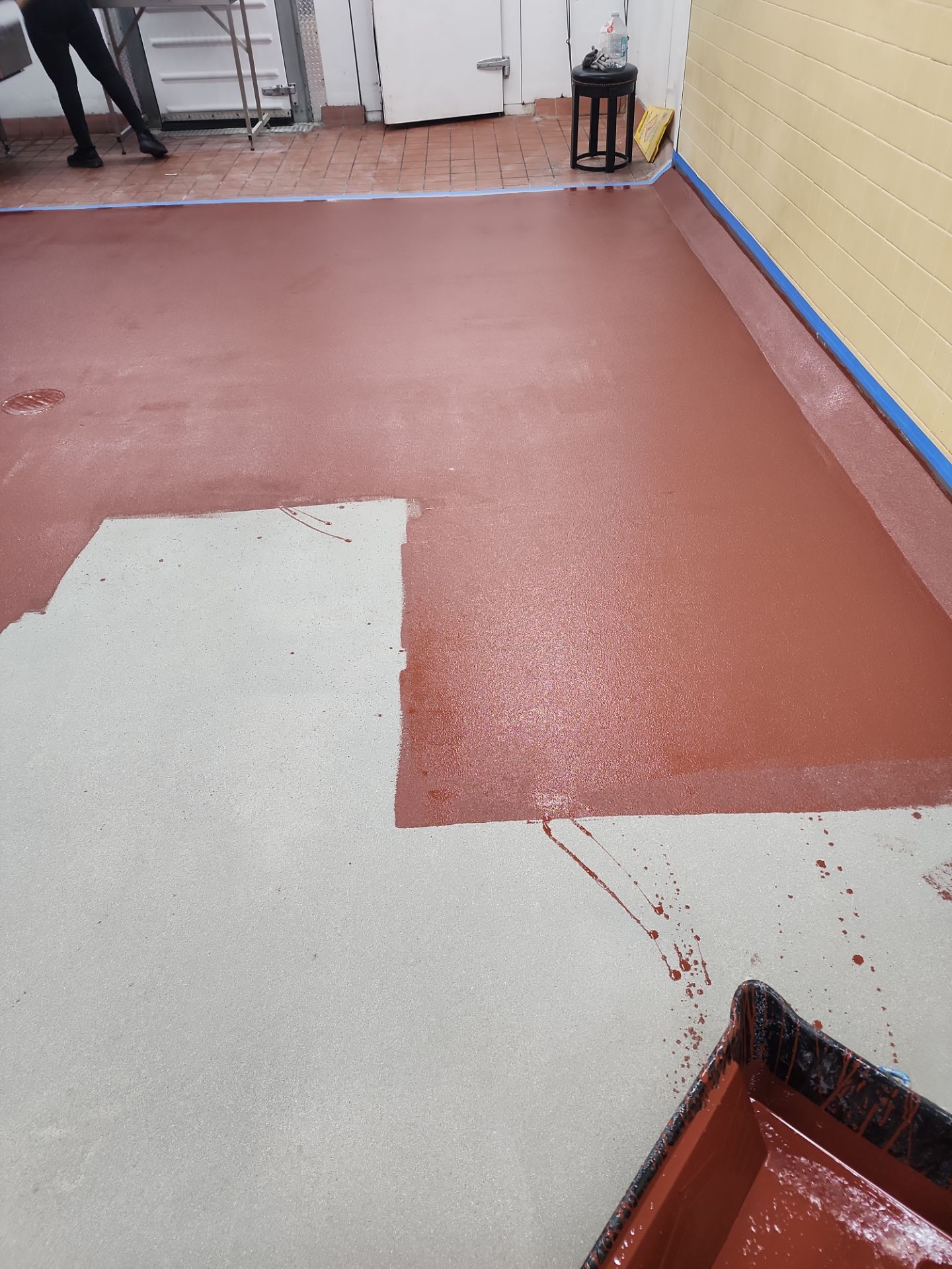 Fresco y Más Meat Processing Room Makeover by Seamless Surfaces