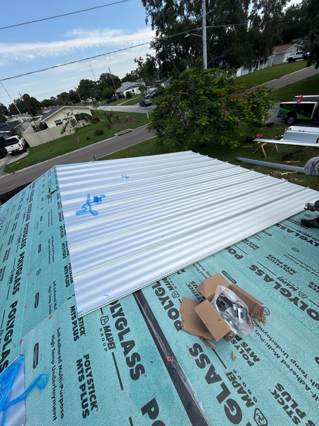 Project in St. Petersburg 33713 by Mitchell Roofing Company LLC