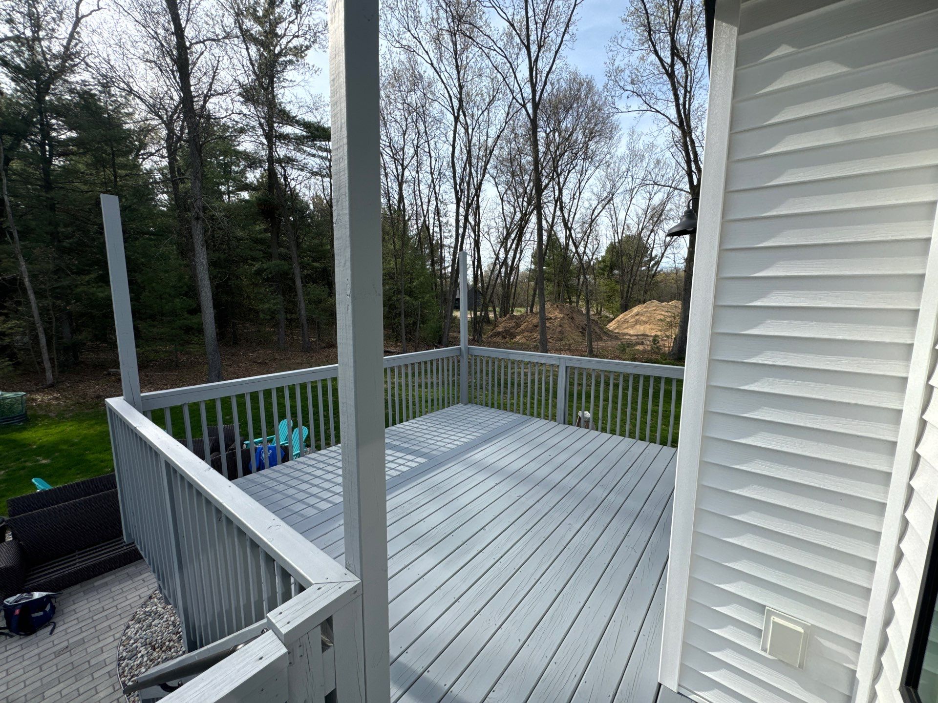 Deck Staining, Repairs & Sunshade Installation by Gordon Painting