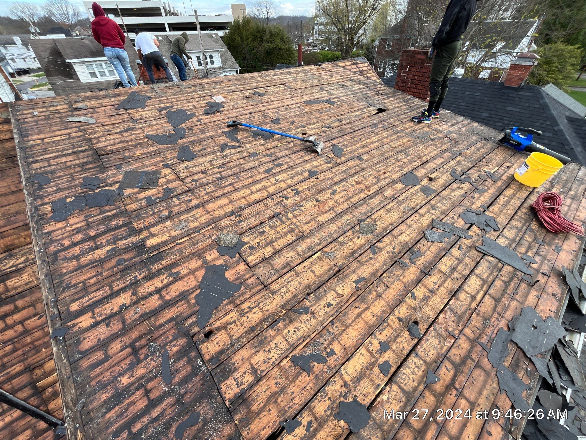 Residential Roofing Installation using Certainteed Landmark Pro Shingles by Fahey Roofing + Contracting