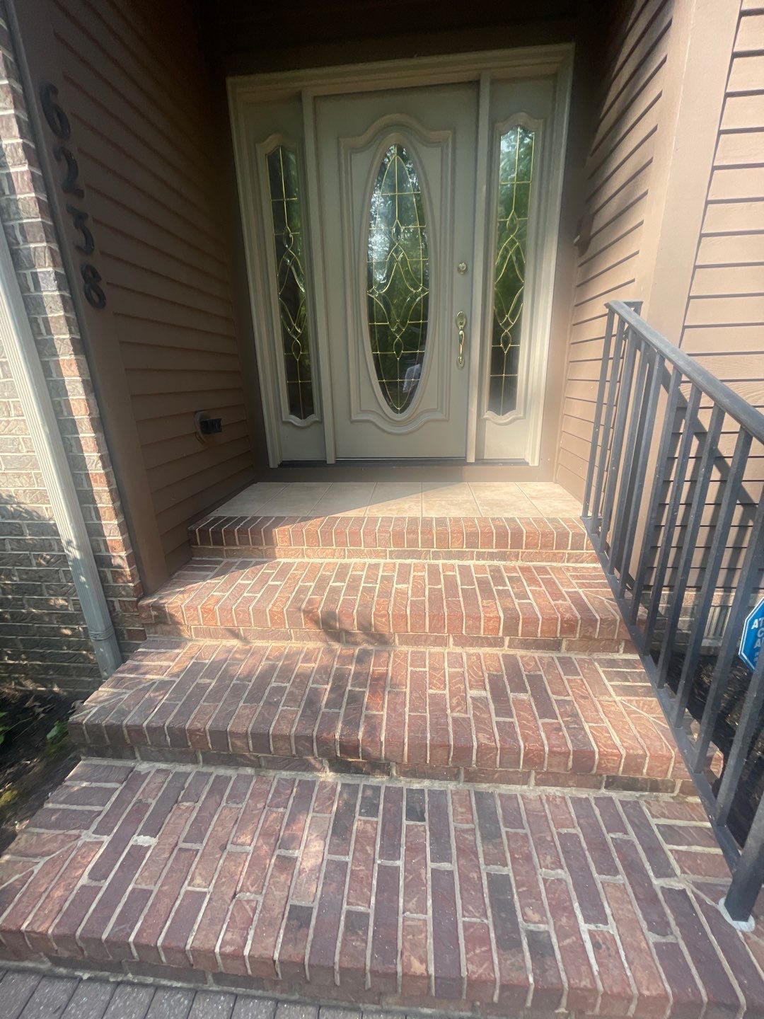 Pavers Cleaned, Garage and Concrete walls by SJ Exterior
