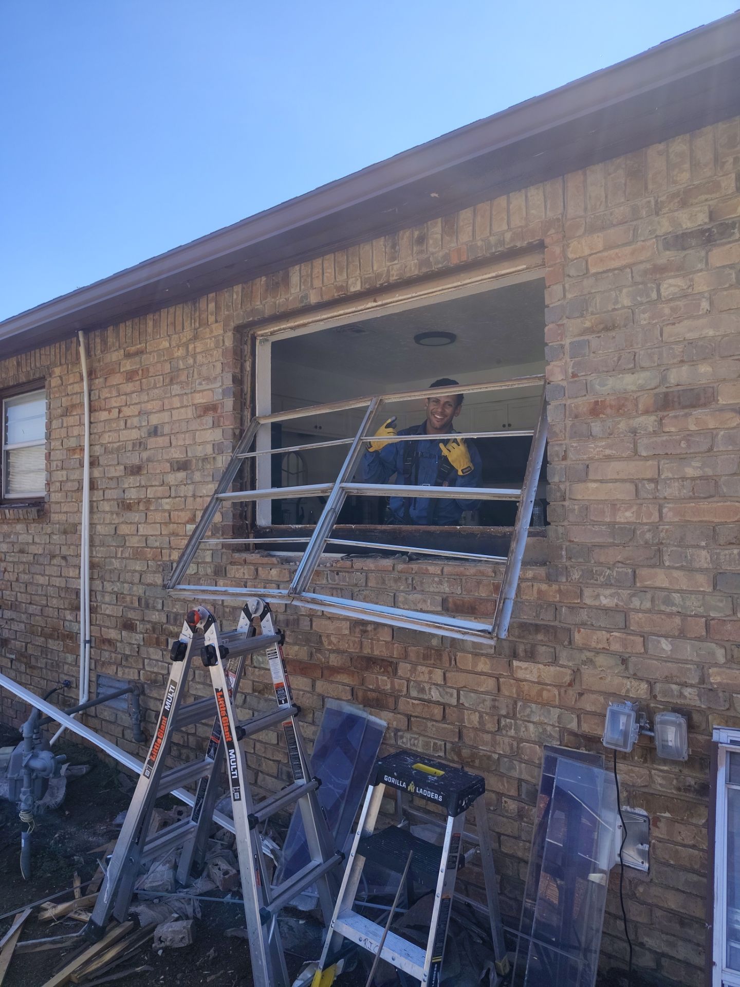 Deck And Sliding Glass Door Install by Clays Services Inc