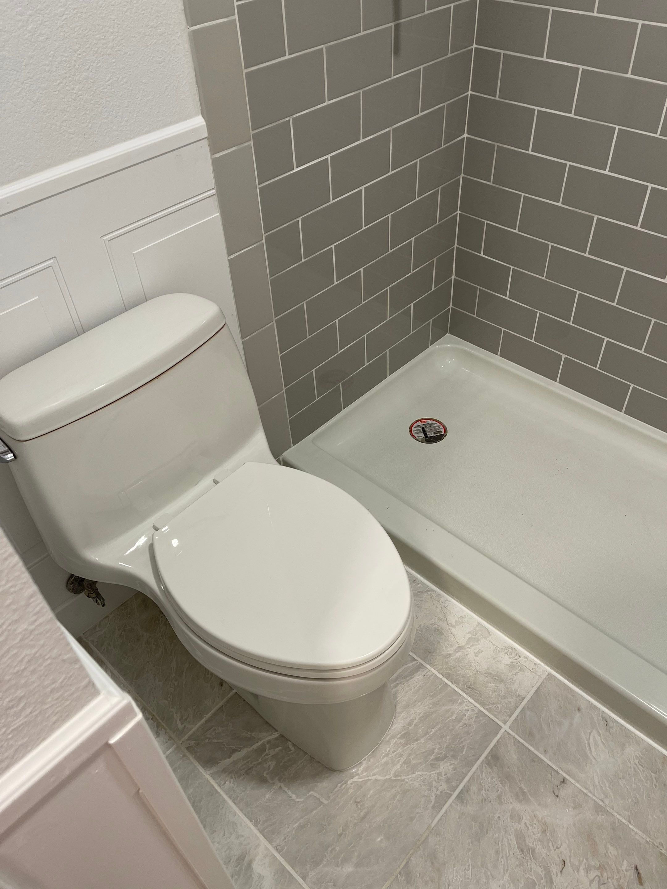 Full Bathroom Remodel by First United Roofing & Construction
