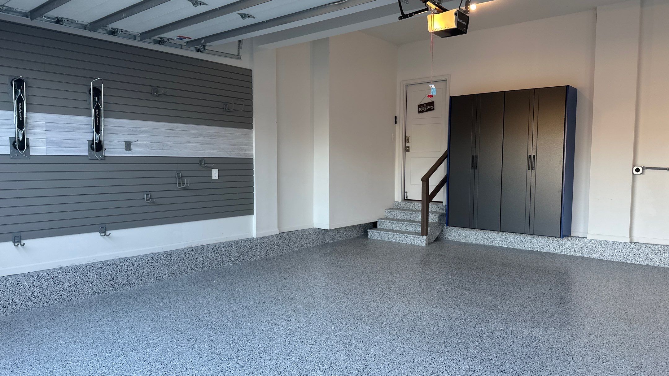 Rav L. gets his entire garage makeover completed! by Banner Garage