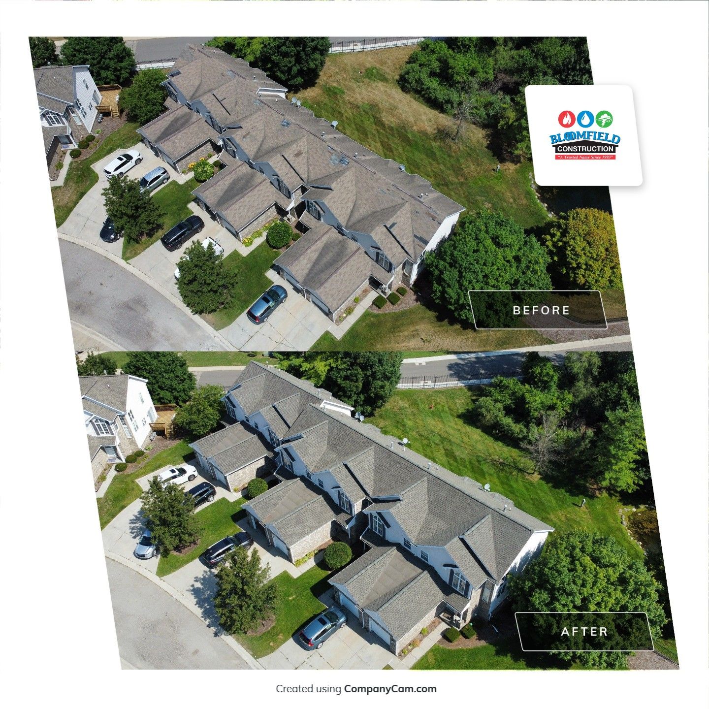 Roof Replacement and Proper Low Slope Installation - Condo Association  by Bloomfield Construction & Restoration