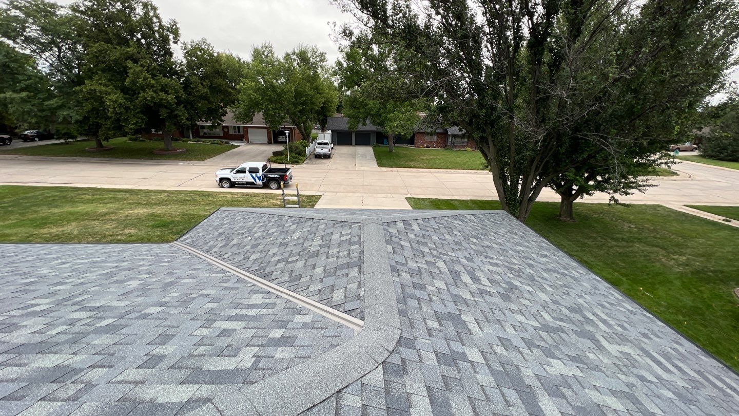 Hail Damage Re-Roof by White Castle Roofing