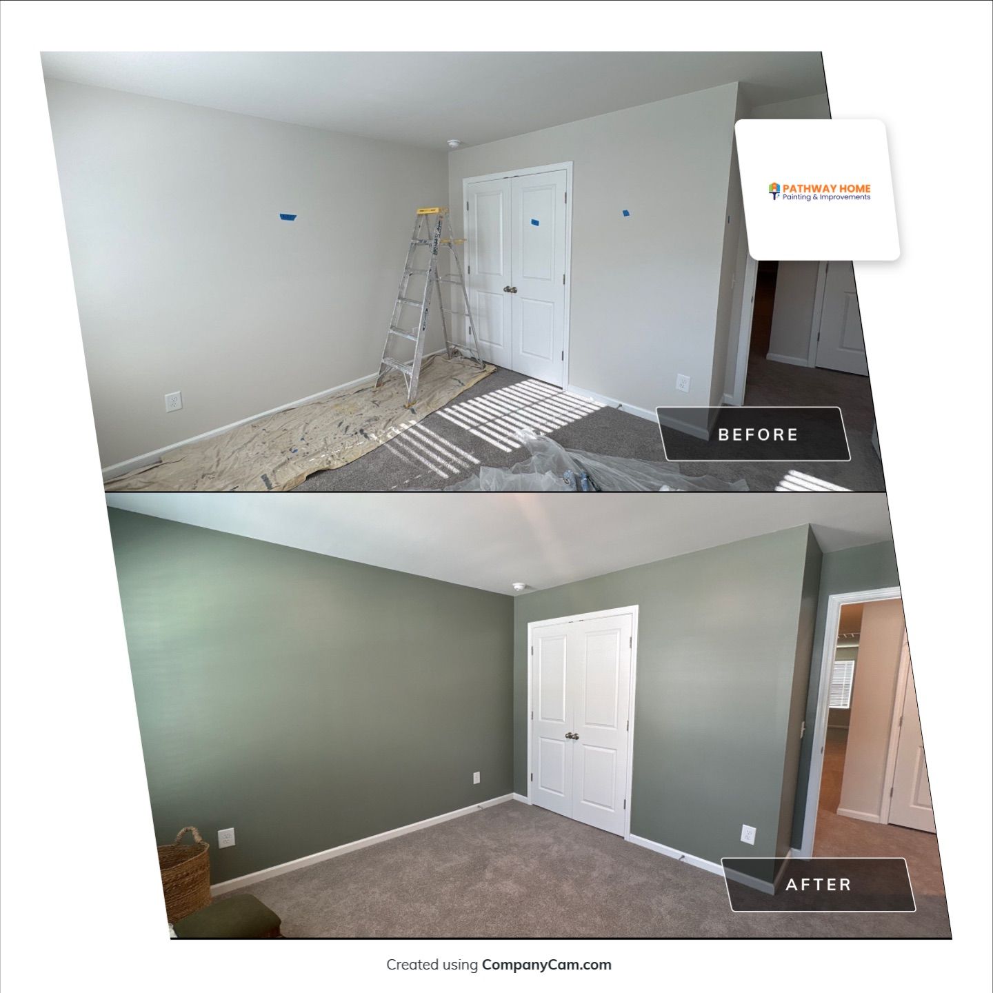 A Nursery Prepared for New Beginnings in Ashley Walk Townes by Pathway Home Painting & Improvements