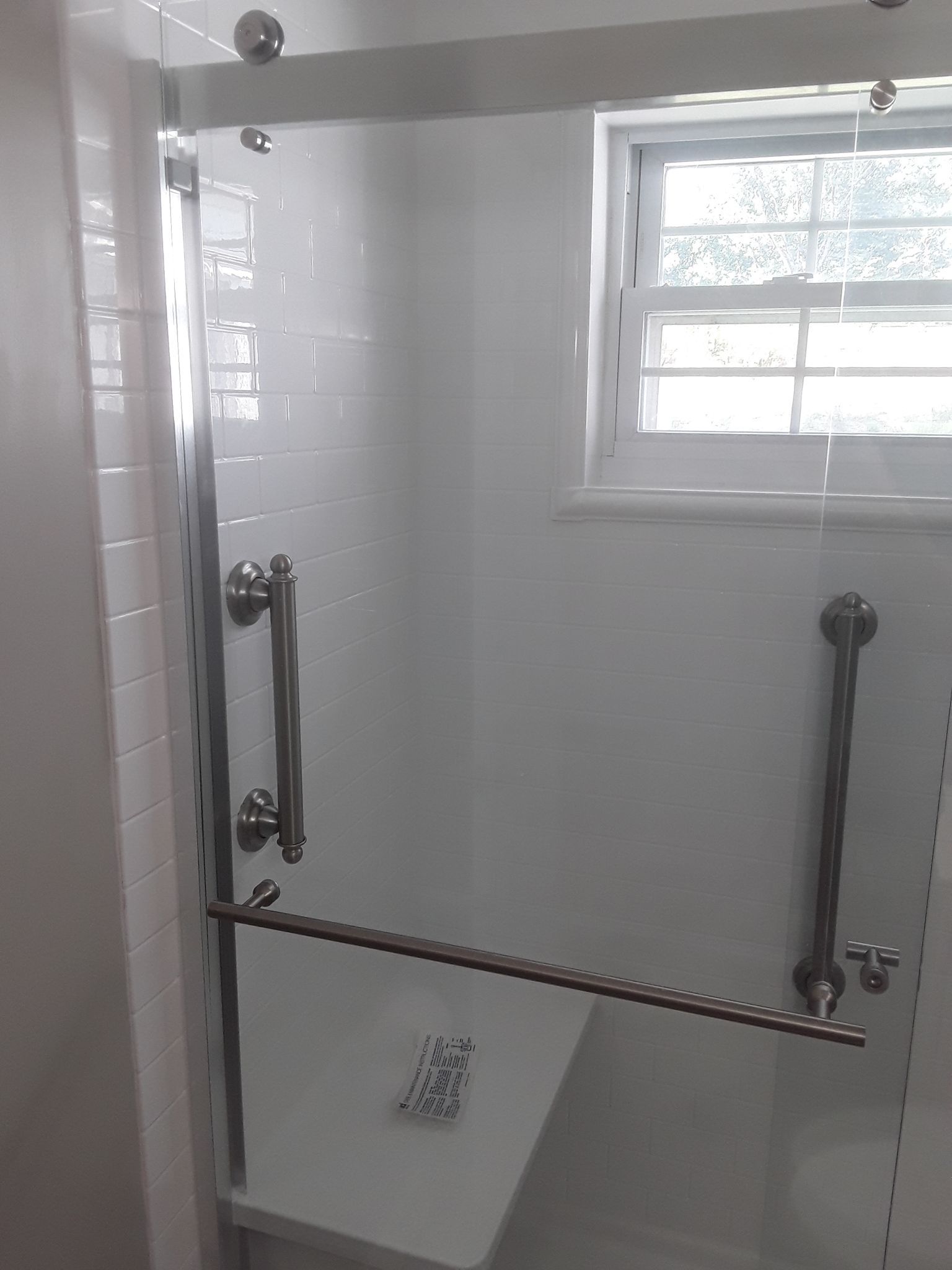Tub to Shower Conversion using BCI Acrylic Shower System by Secure Construction Company Inc