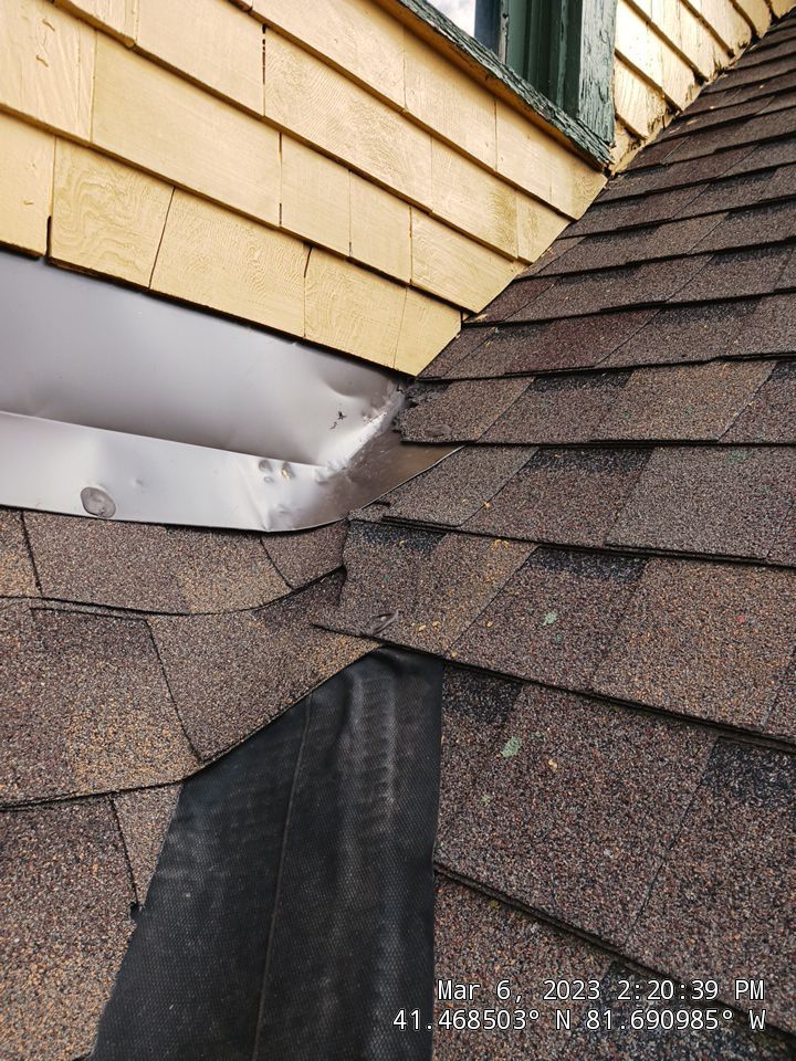 Roof Damage using structual repair and remodel by Absolute Roofing and Construction