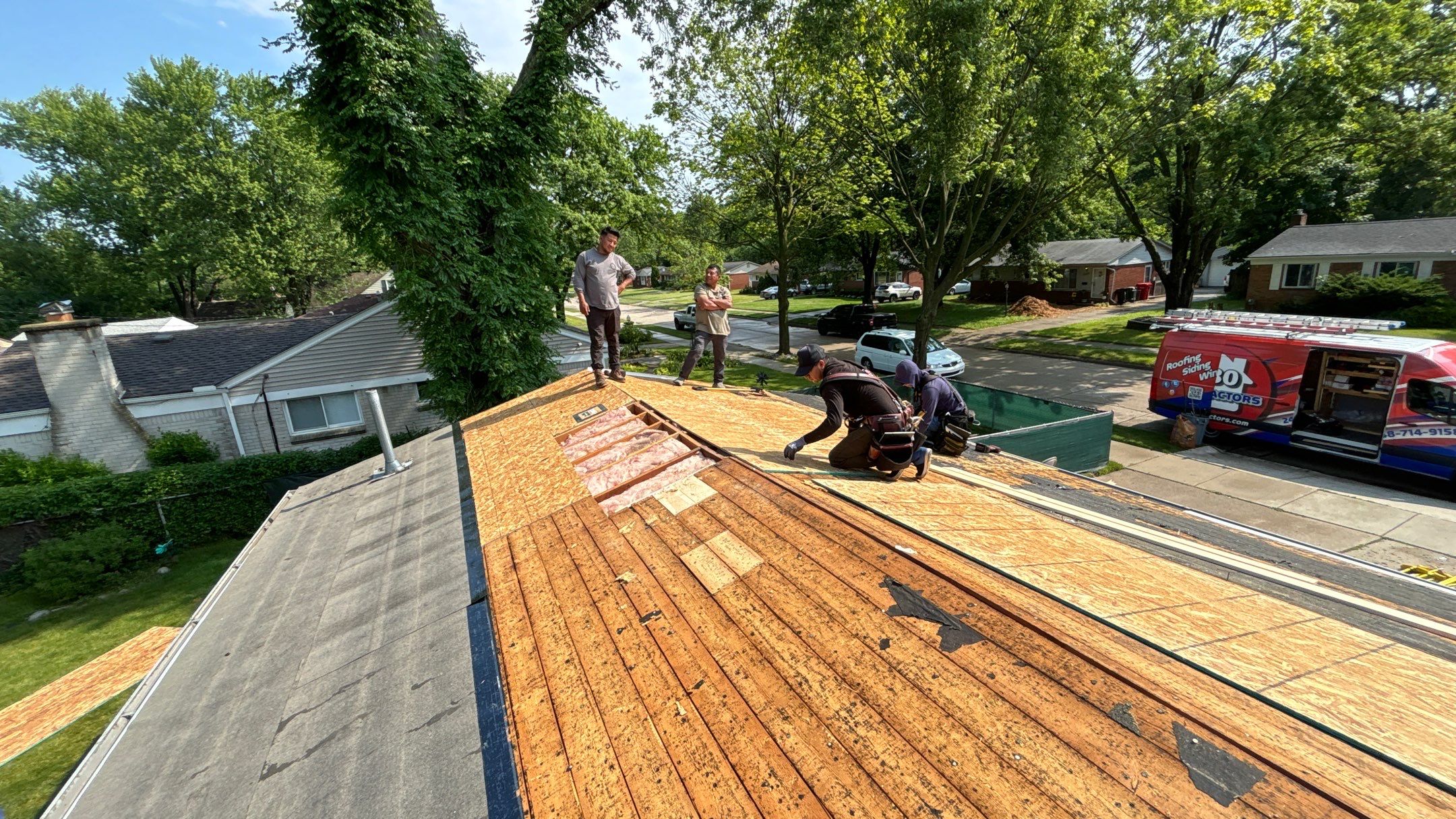 Roof Replacement using CertainTeed Landmark by 180 Contractors