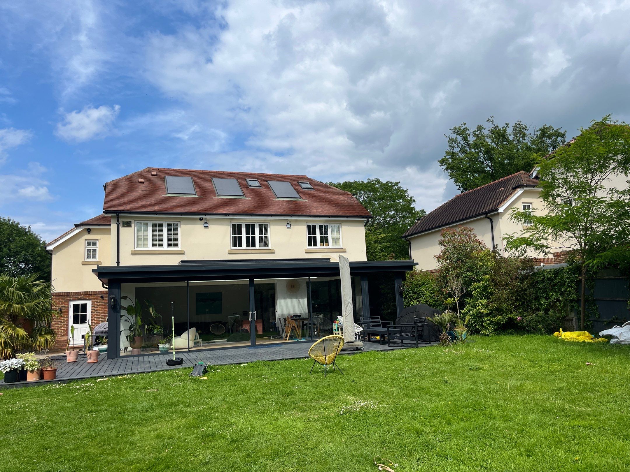 Roof Clean  - Moss Removal - Gutter Clean using Honda 15lpm Low Pressure Washing Machine by Ges Exterior Cleaning ltd