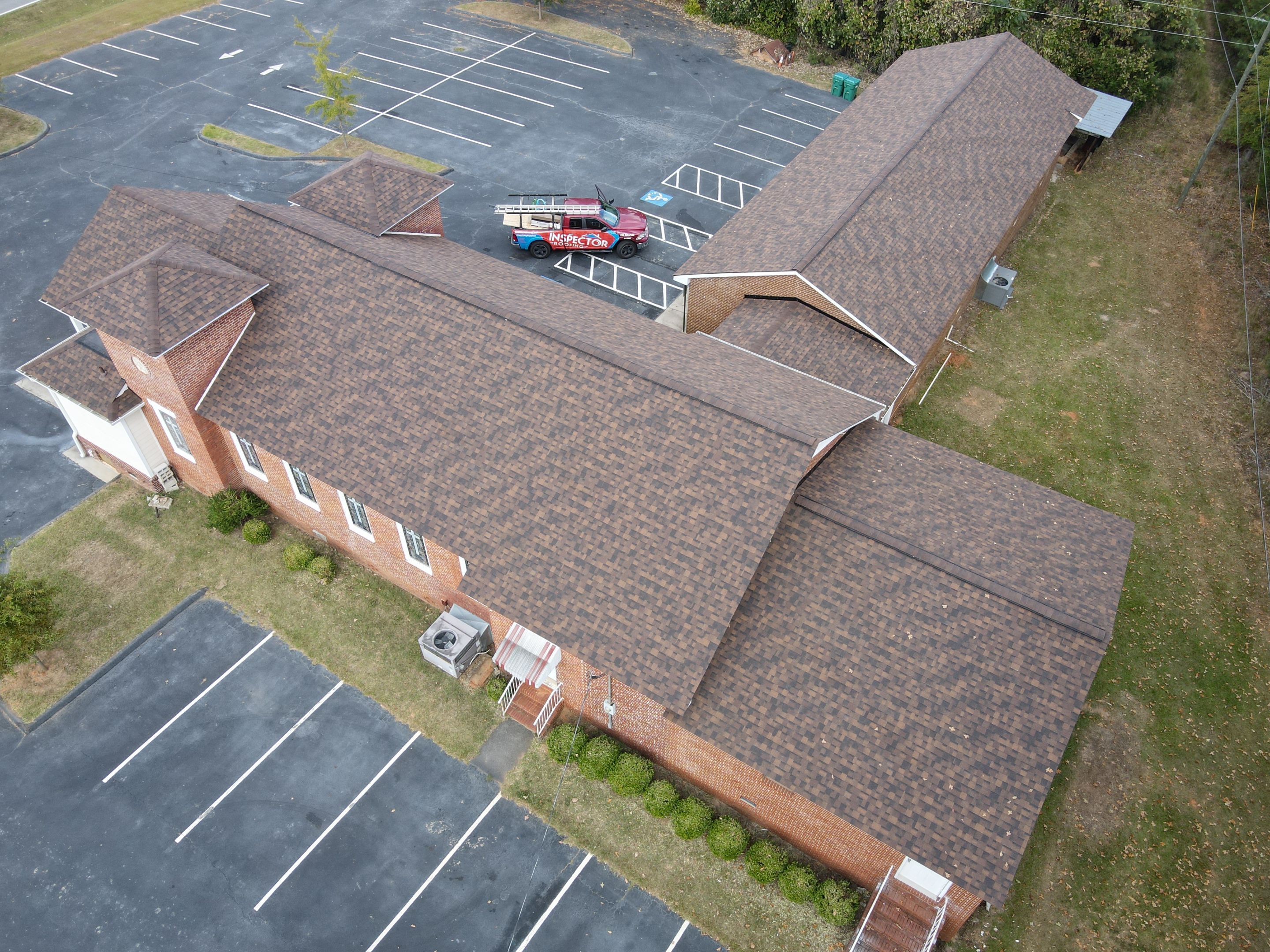 Church Roof Replacement using Owens Corning by Inspector Roofing and Restoration