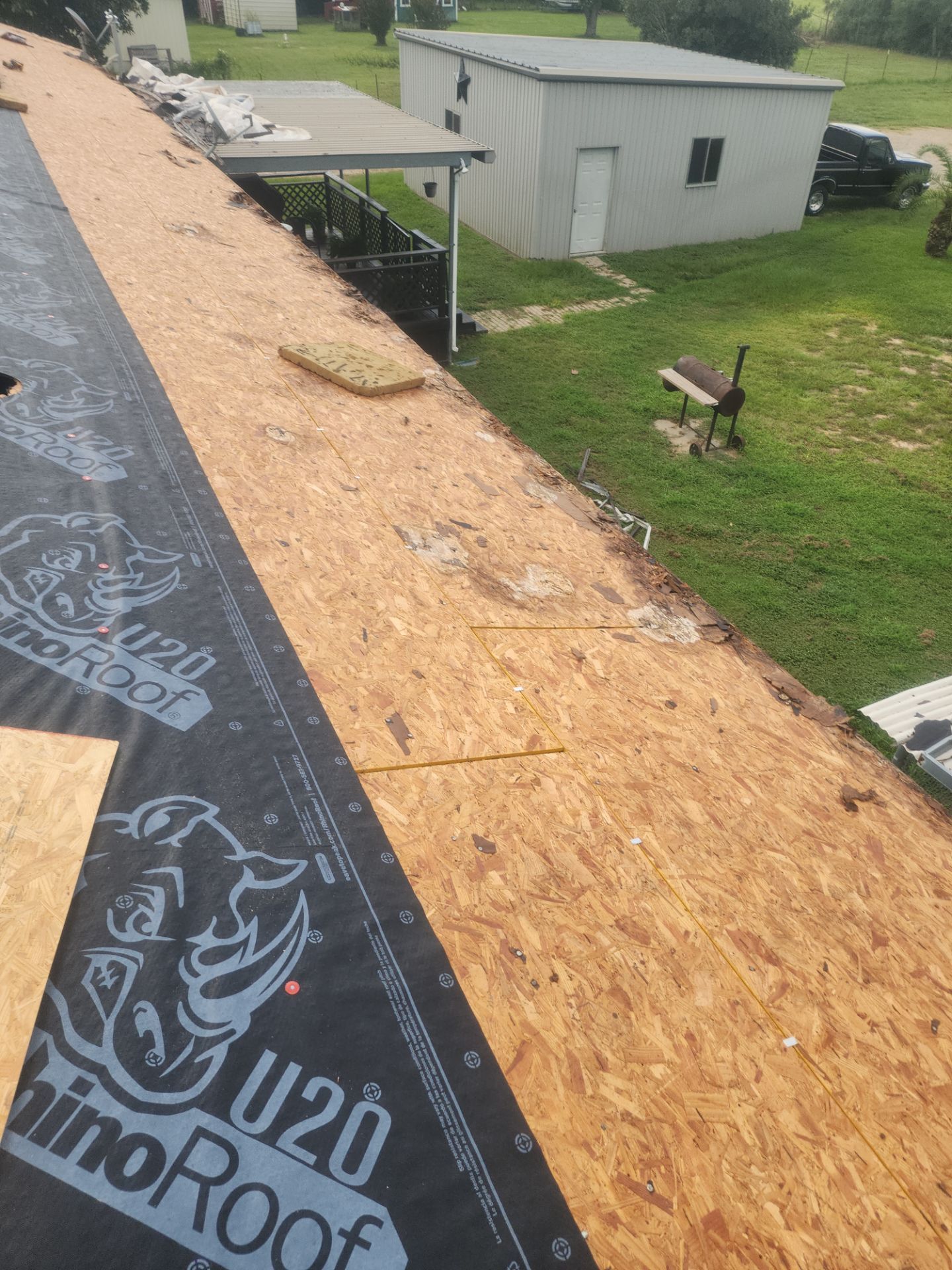 Residential Roofing Installation using Owen's Corning Duration (Lifetime) Shingles by Roof Repair Company