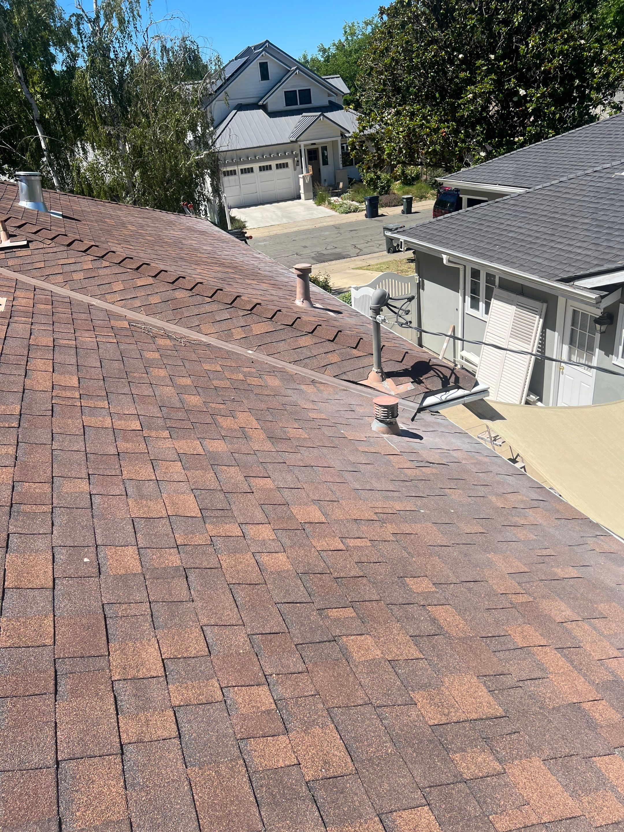 Residential Roofing Installation using Owens Corning Roofing Shingles by Byers Enterprises 