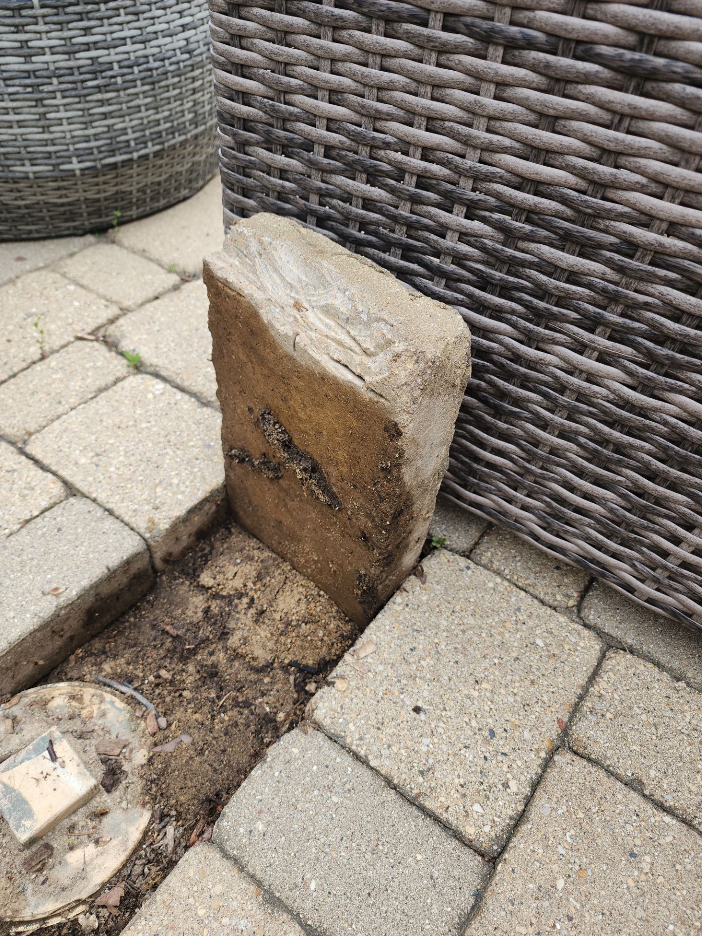 Brick paver repair, cleaning sanding and sealing by Northern Power Washing LLC.