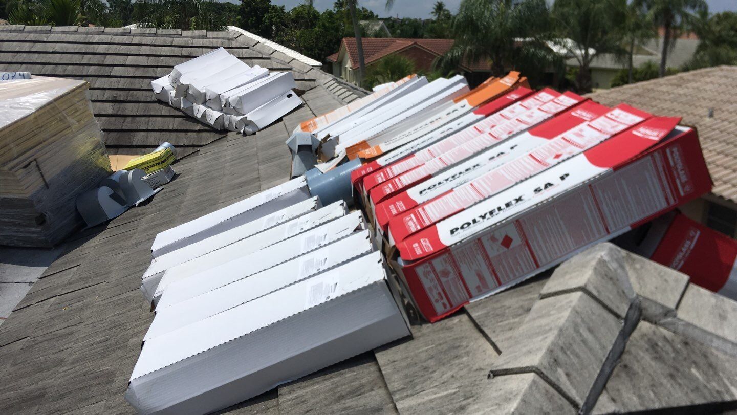 Residential Roofing Installation using 1" Nail strip metal roof by BLUES BROTHERS ROOFING