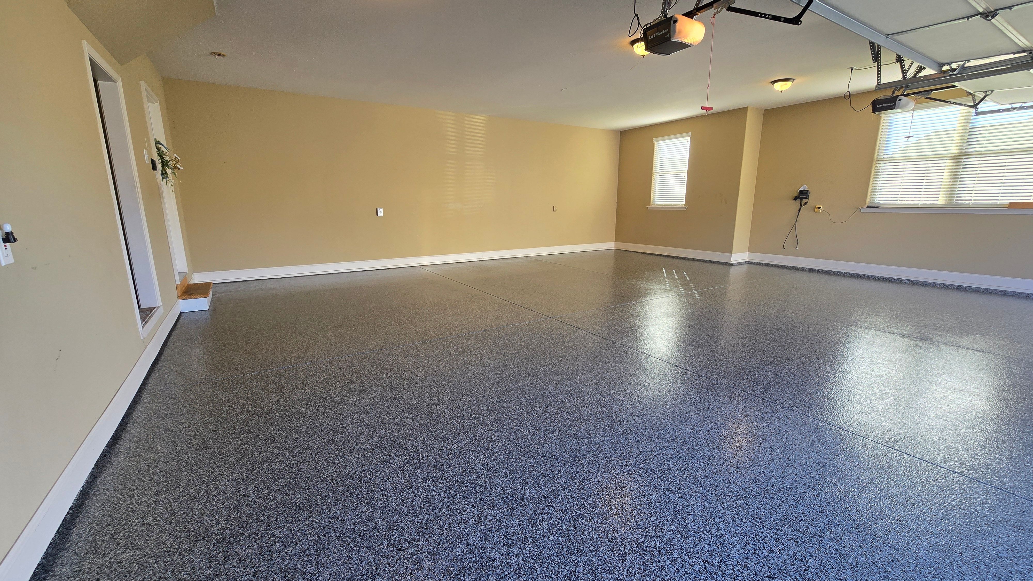 Garage using Morel by Elite Floor Solutions