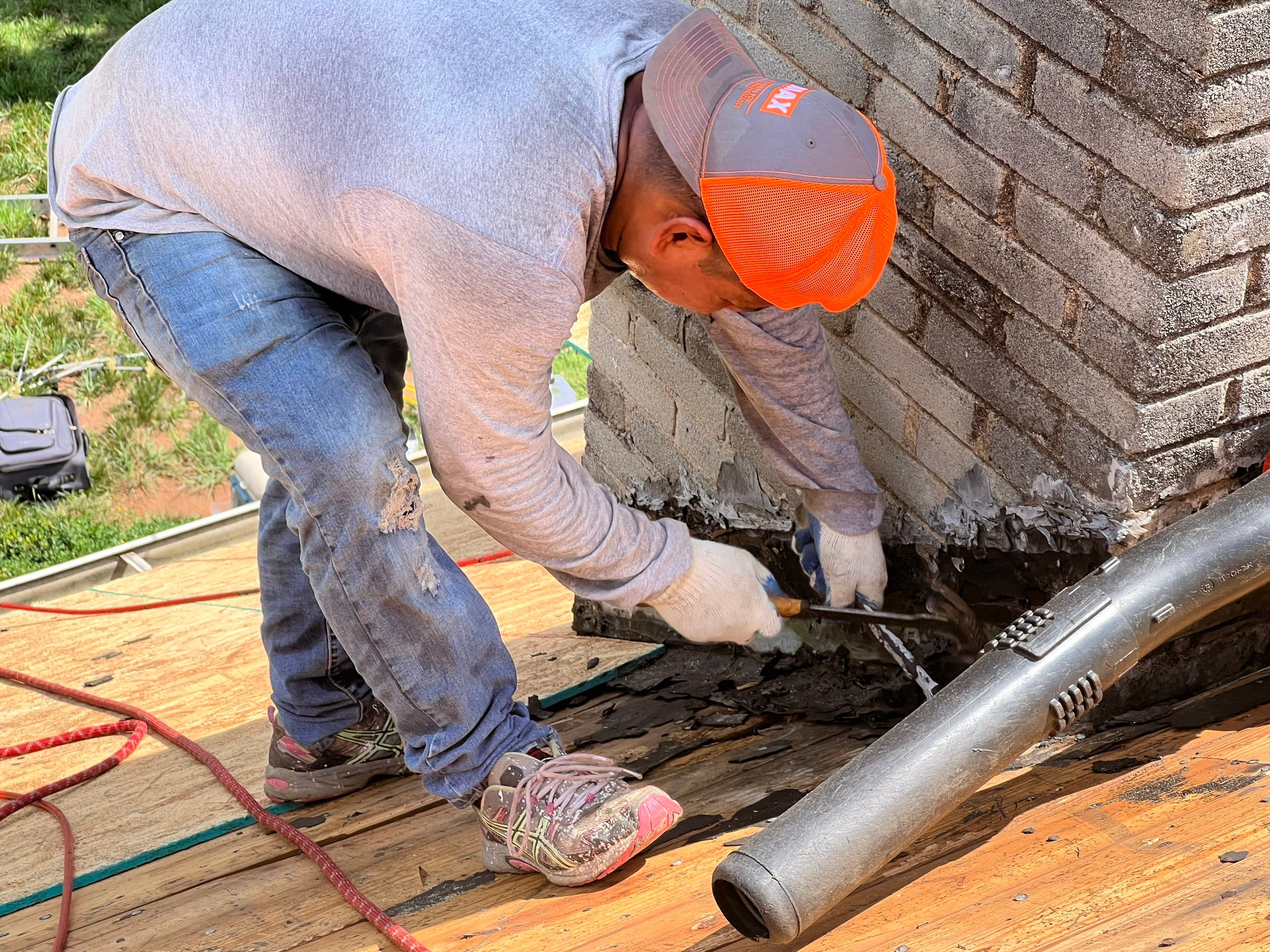 NEW roof, ALL NEW decking, and ALL NEW gutters by Nailed It Roofing & Remodeling LLC