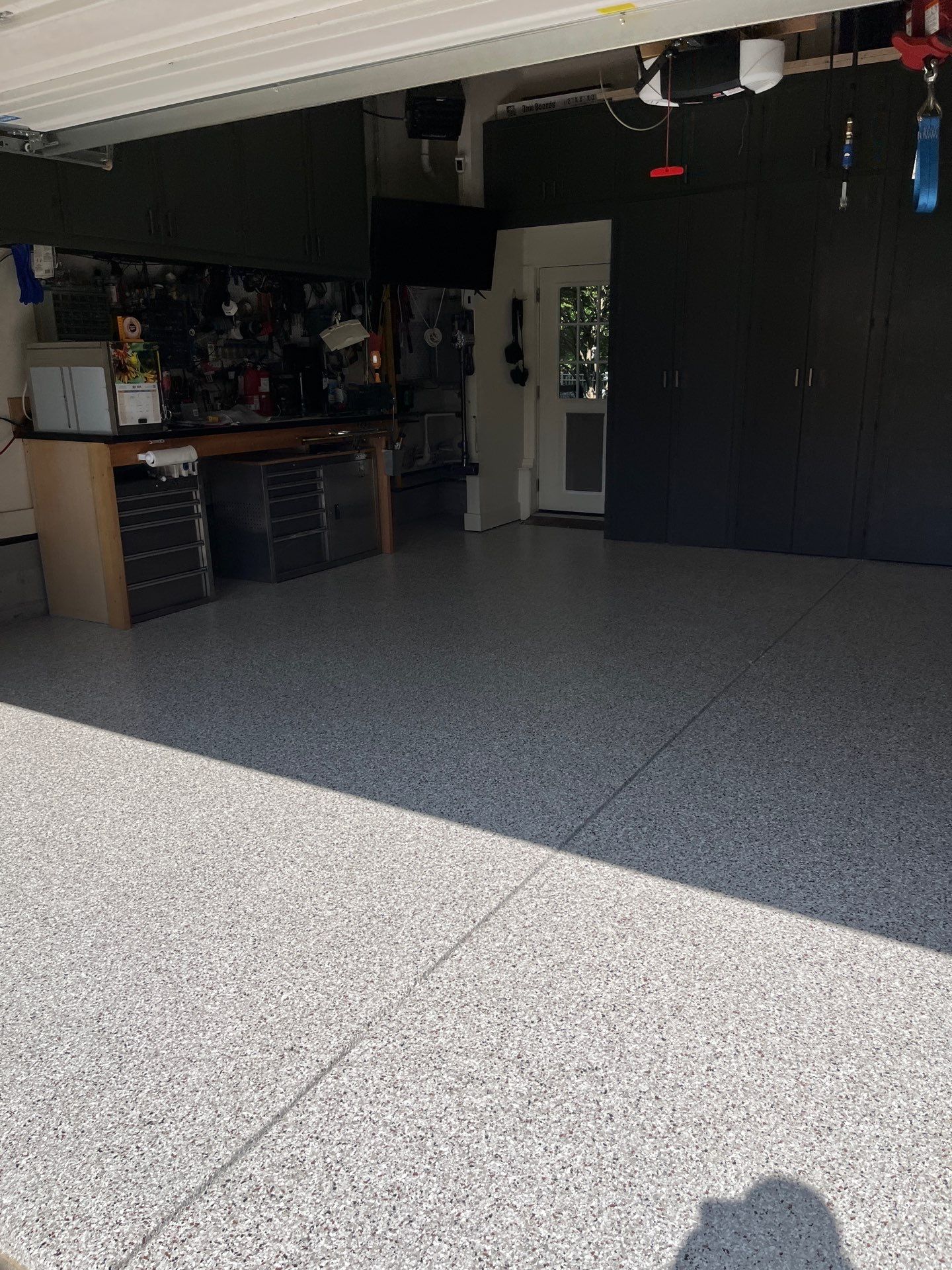 Garage Floor Coating using Coyote by My Garage Floor Guys