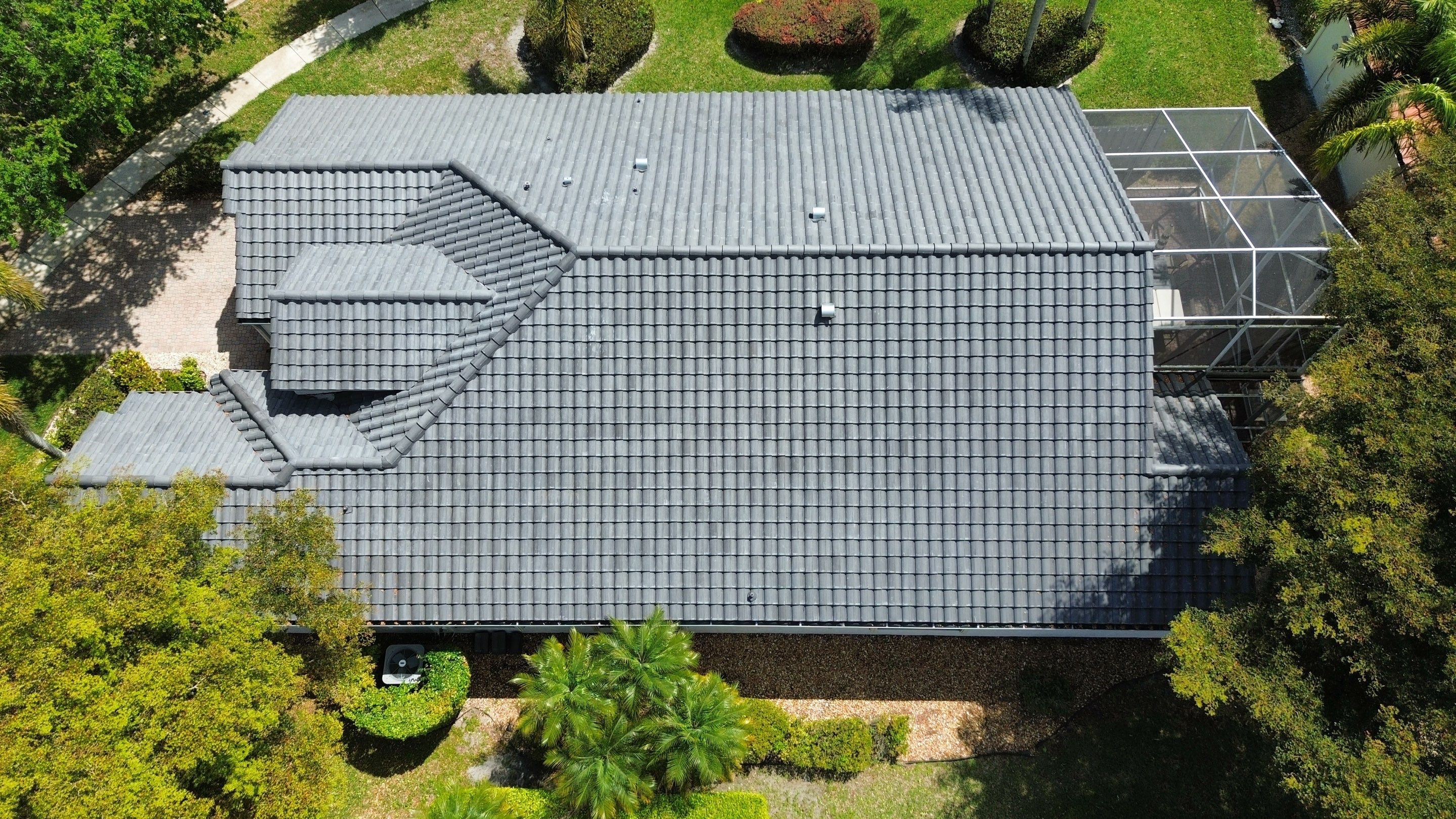New Tile Roof in The Club Boynton Beach by Hercules Roofing