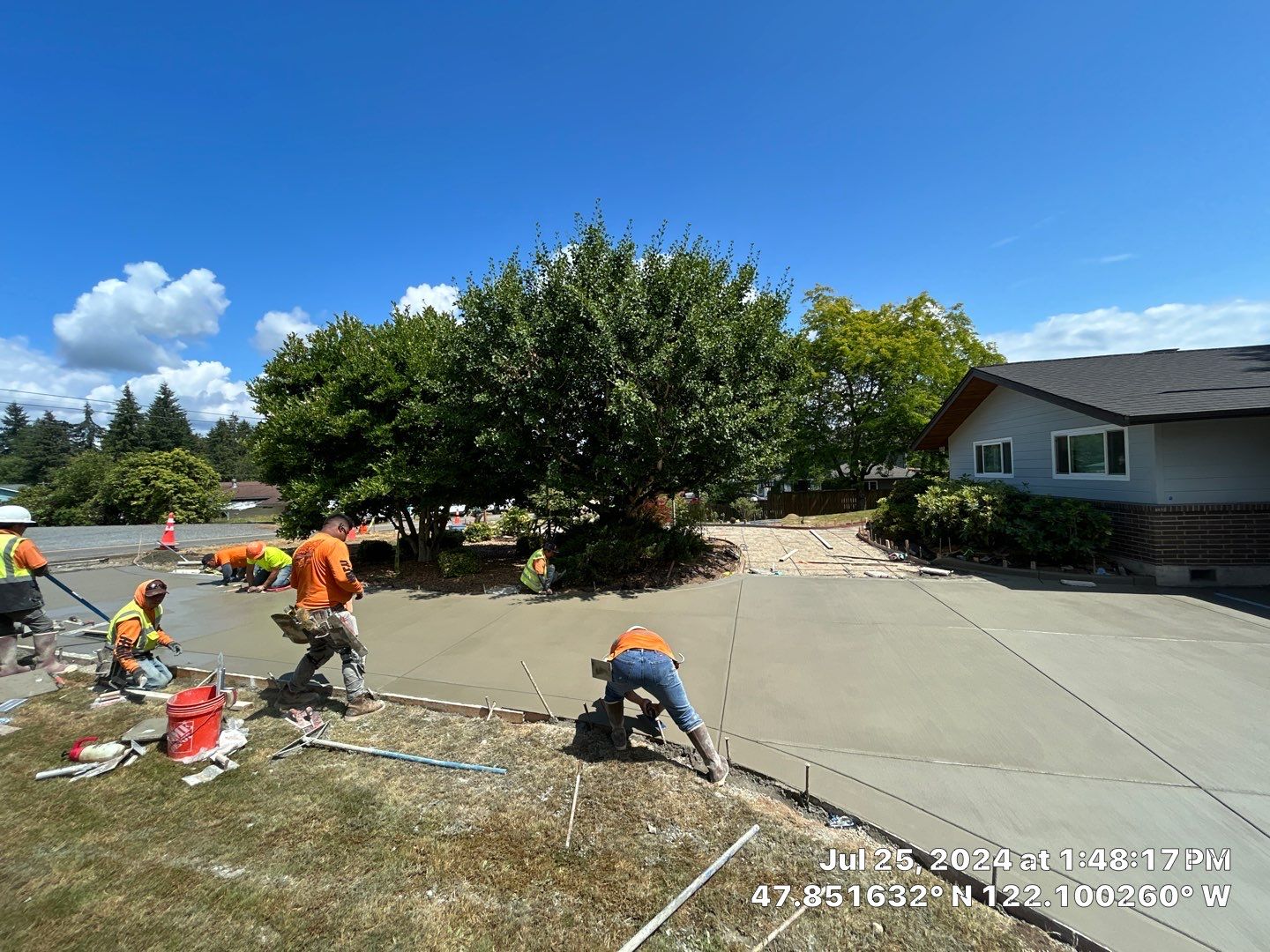 Rodd | Concrete Driveway Extentension by Jireh Asphalt & Concrete Inc 