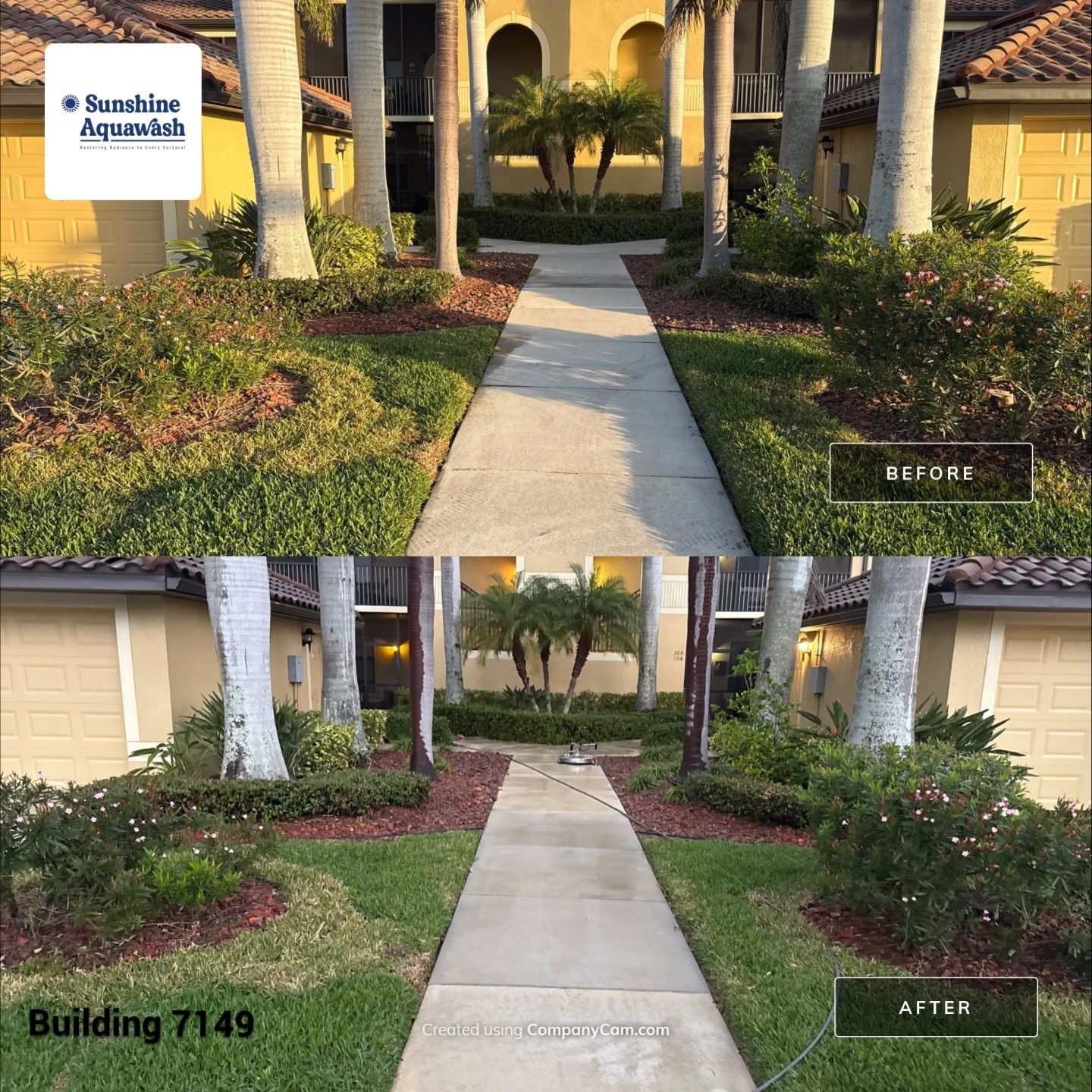 HOA Community Cleaning by Sunshine AquaWash
