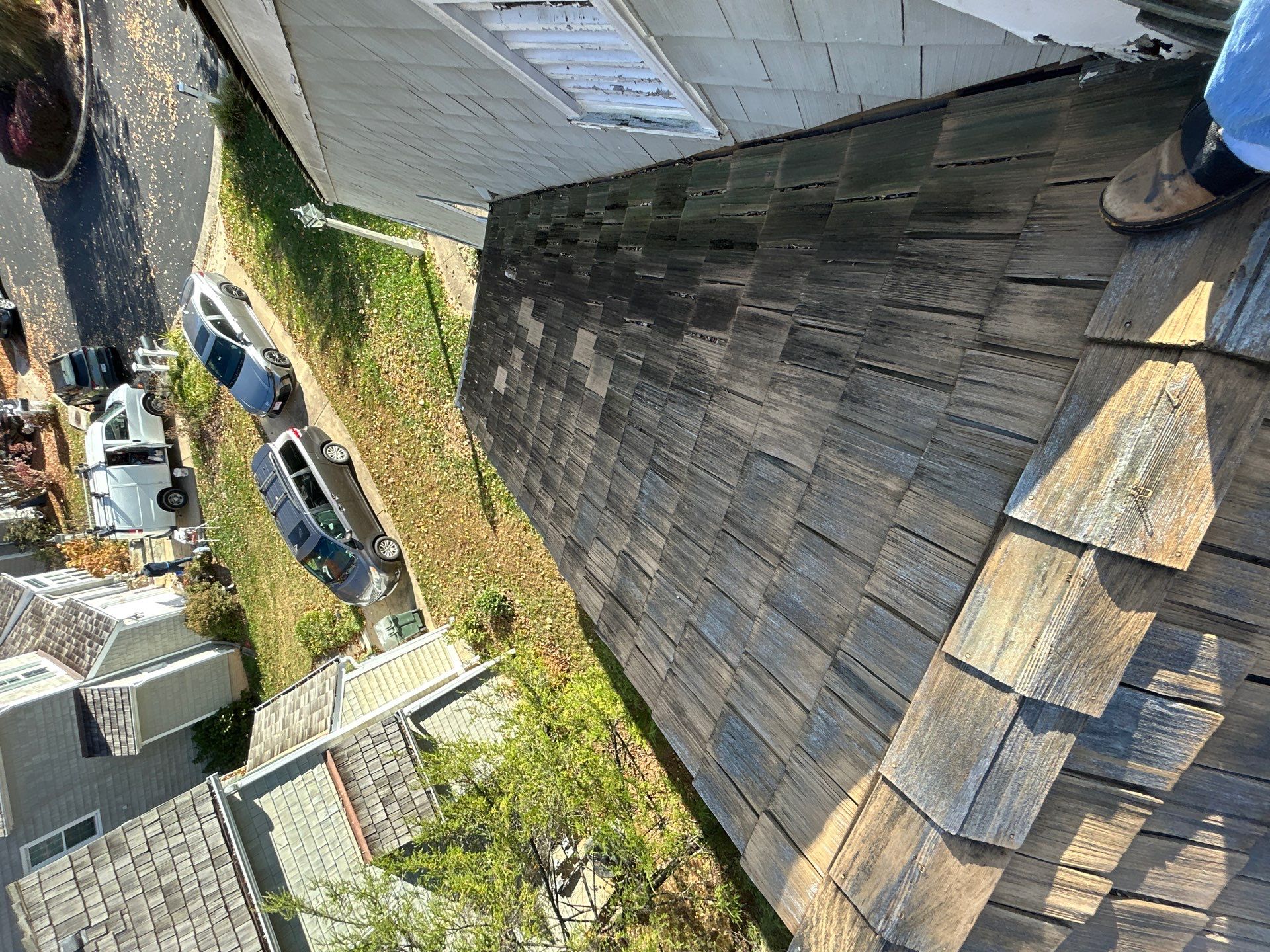 Reston :  Residential Roof Replacement with Brava Synthetic Cedar Shake Class C Natural  by RM Banning, Inc.